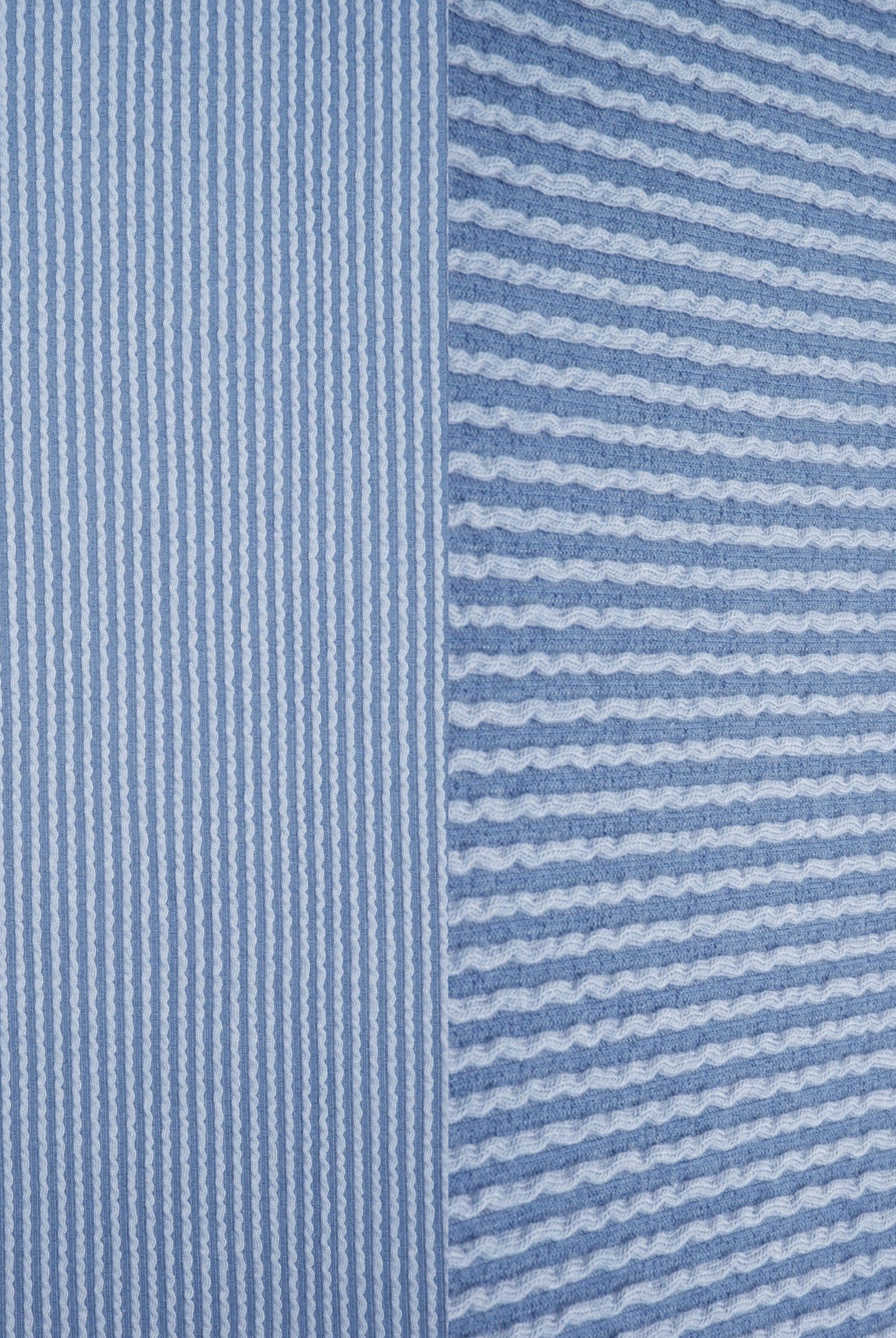 KNT4463 DENIM VINTAGE BLUE BODYSUIT BOTTOMS CAMI DOUBLE KNIT DRESS JACQUARD LOUNGEWEAR NO-PRINT PANTS POLYESTER RAYON RIB SOLID SPANDEX STRETCH SWEATER T-SHIRT URBAN