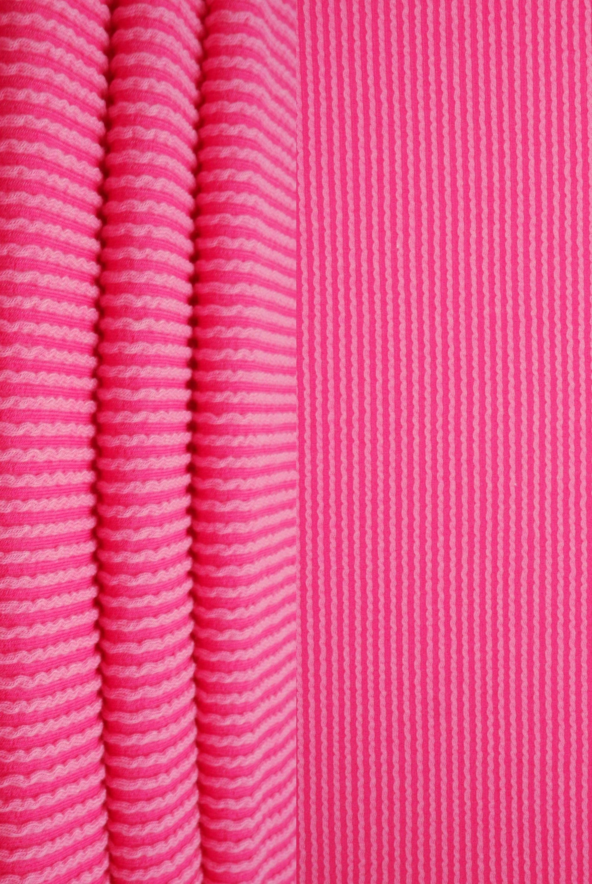 KNT4463 PINK HOT BODYSUIT BOTTOMS CAMI DOUBLE KNIT DRESS FUSCHIA JACQUARD LOUNGEWEAR NO-PRINT PANTS PINK POLYESTER RAYON RIB SOLID SPANDEX STRETCH SWEATER T-SHIRT URBAN