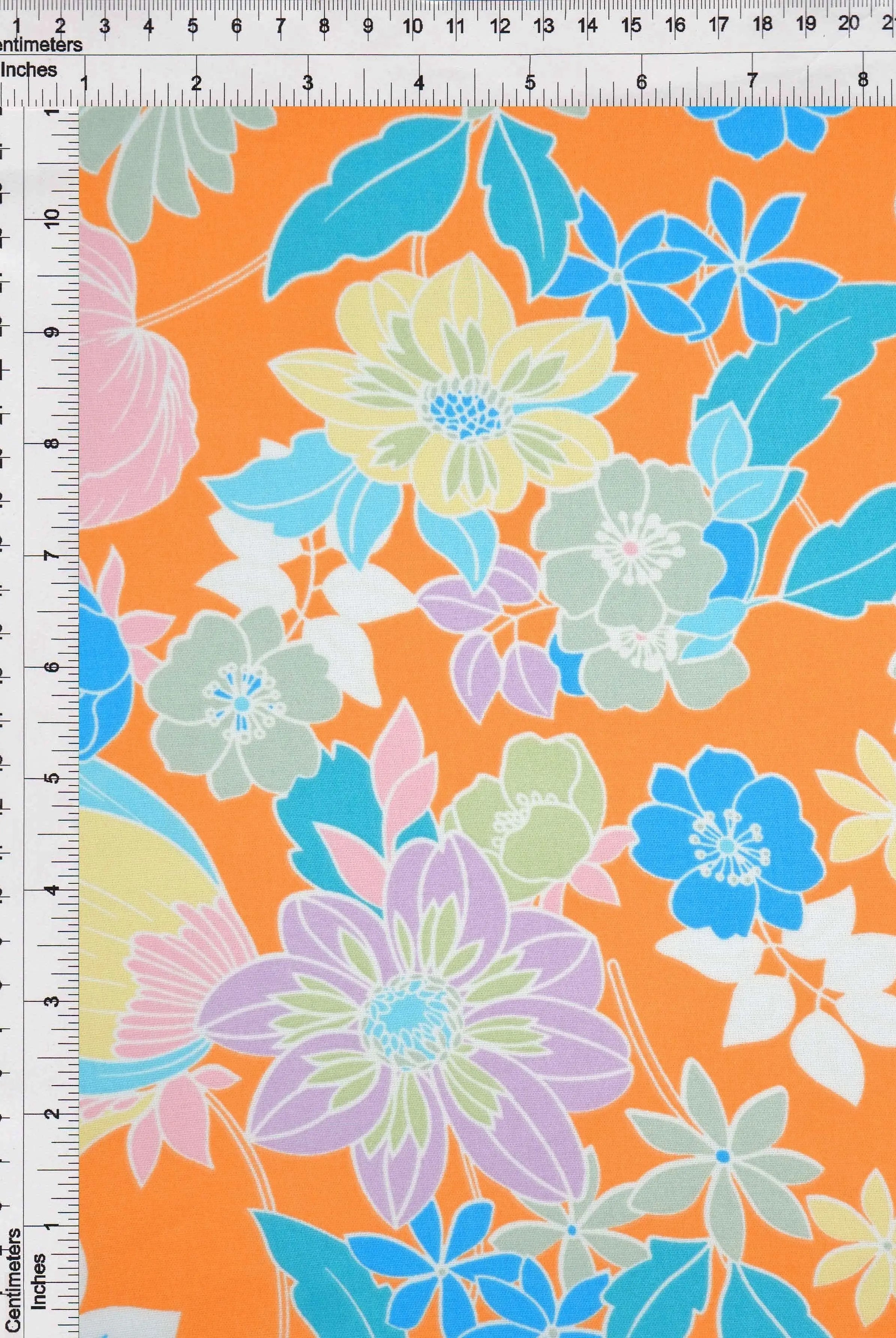 POP4178-MS11067 ORANGE LT. AIRFLOW BLOUSE BODYSUIT BOTTOMS CAMI CEY DRESS LOUNGEWEAR PANTS POLYESTER SKIRTS SUBLIMATION TOPS WOVEN