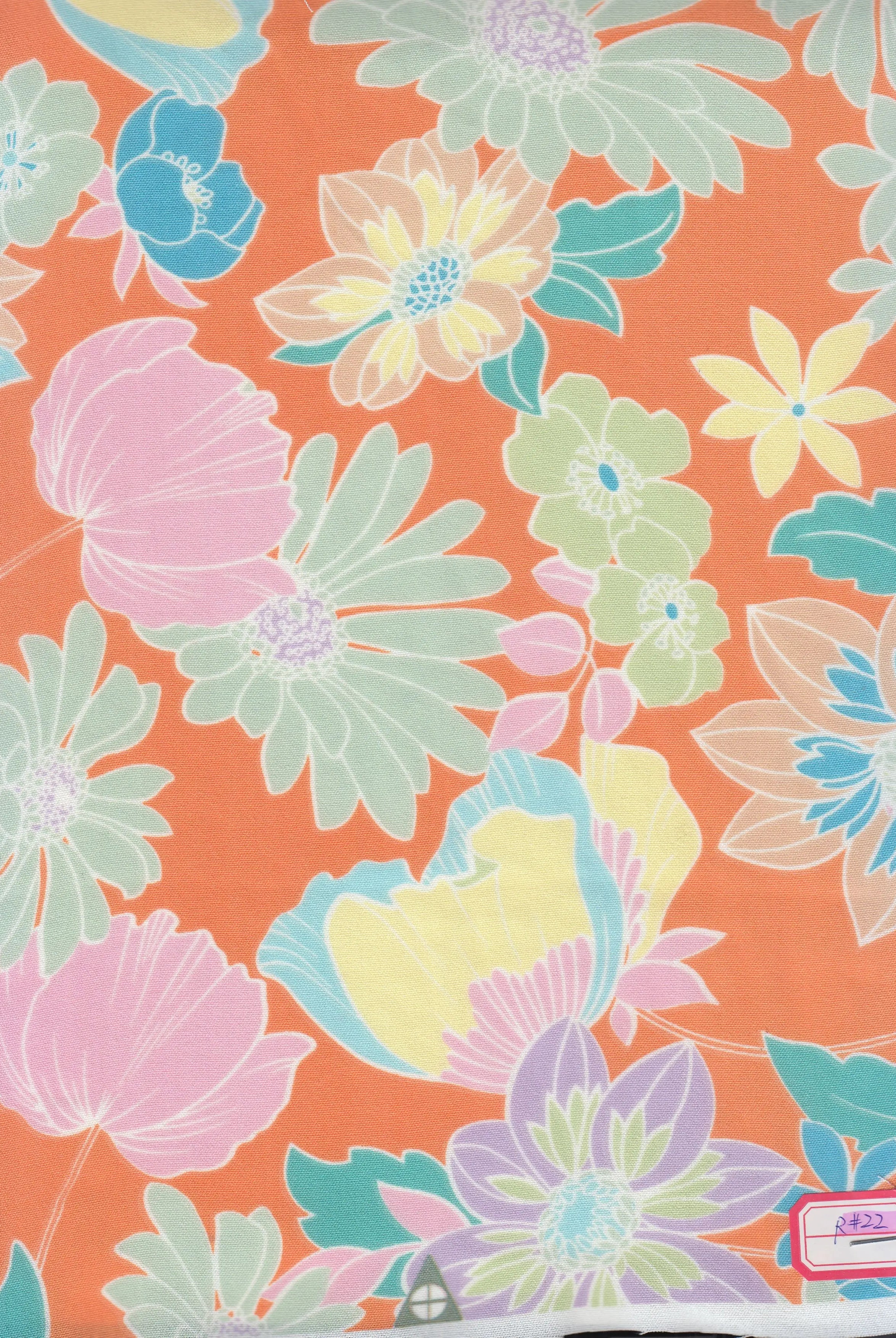 POP4178-MS11067 ORANGE LT. AIRFLOW BLOUSE BODYSUIT BOTTOMS CAMI CEY DRESS LOUNGEWEAR PANTS POLYESTER SKIRTS SUBLIMATION TOPS WOVEN