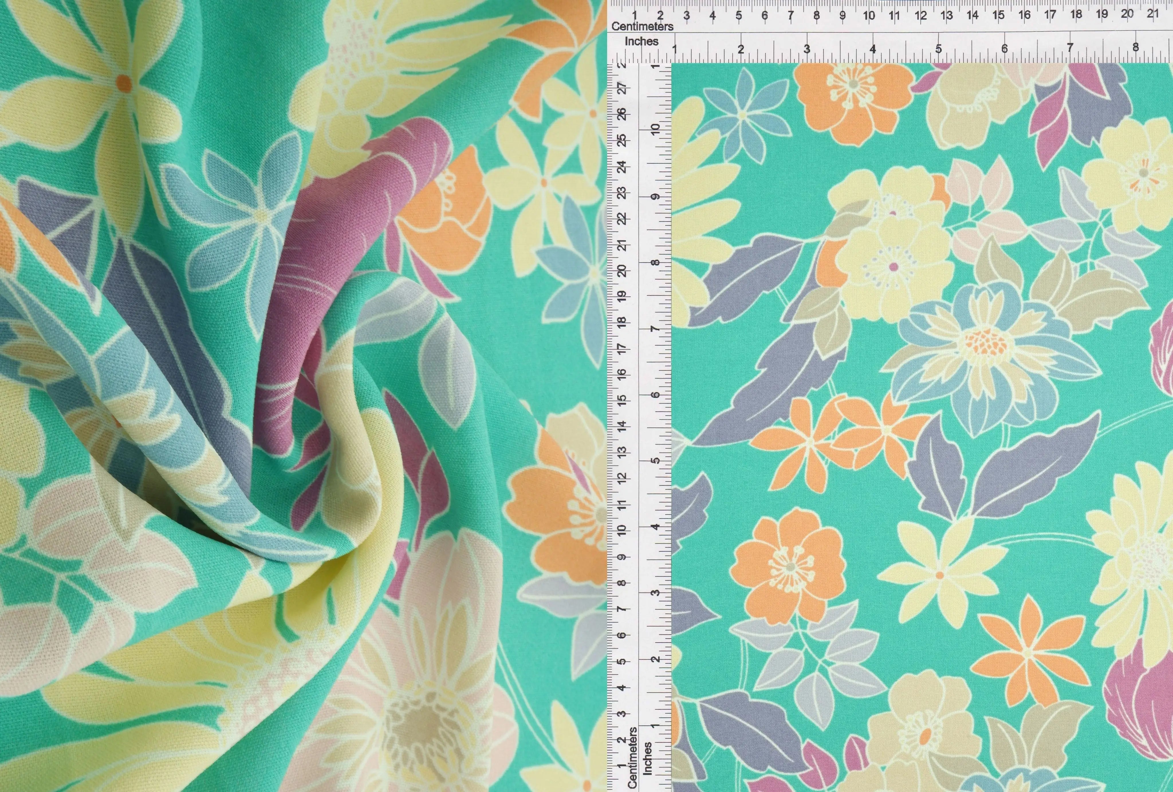 POP4178-MS11067 JADE FLOWER AIRFLOW BLOUSE BLUE BODYSUIT BOTTOMS CAMI CEY DRESS FLORAL LOUNGEWEAR PANTS PEACH PINK POLYESTER PRINT SKIRTS SUBLIMATION TOPS WOVEN