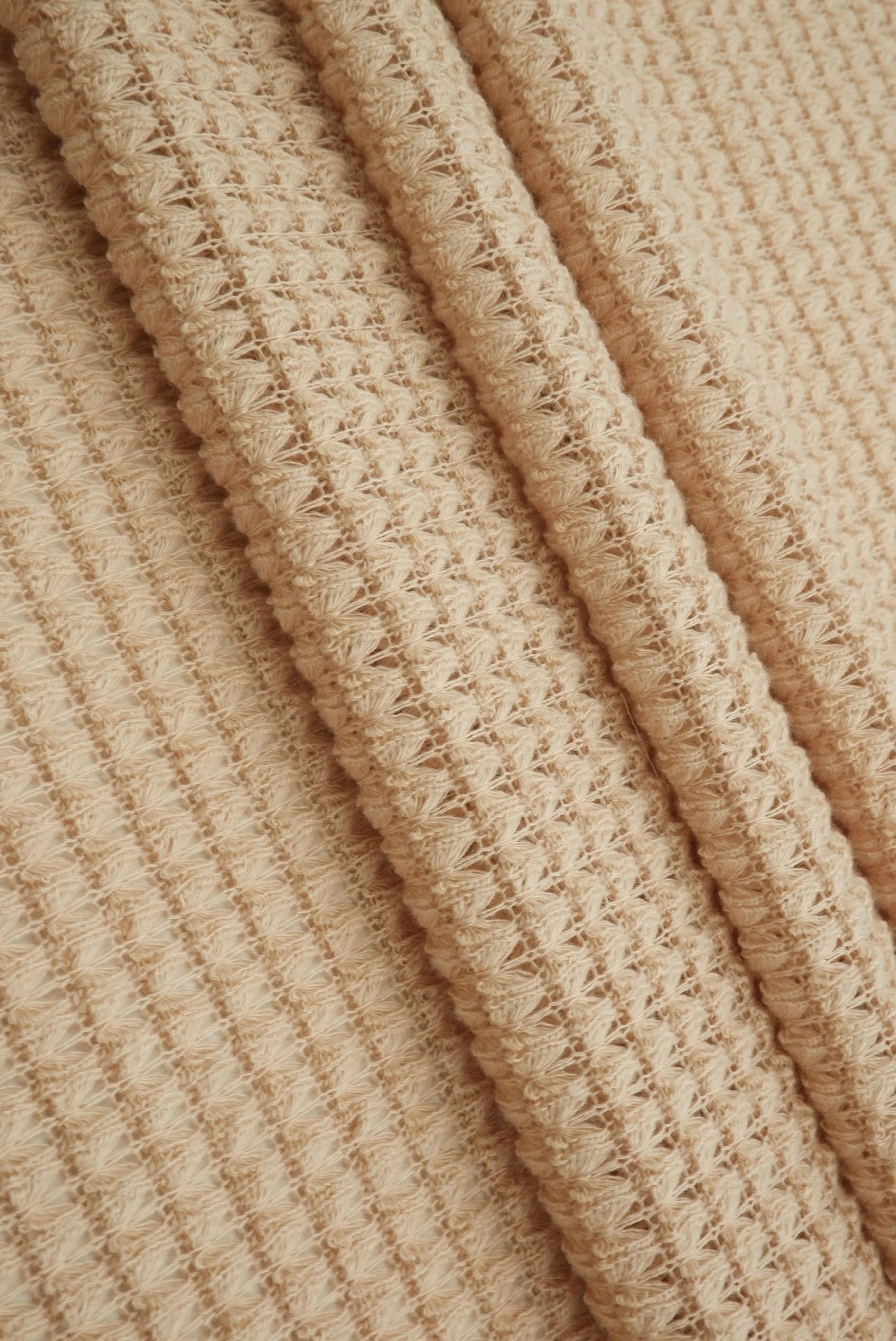 KNT4190 TAUPE ACTIVEWEAR BOTTOMS CAMI DRESS KNIT LOUNGEWEAR NO-PRINT POLYESTER RAYON SOLID SPANDEX STRETCH SWEATER TOPS TUNICS WAFFLE