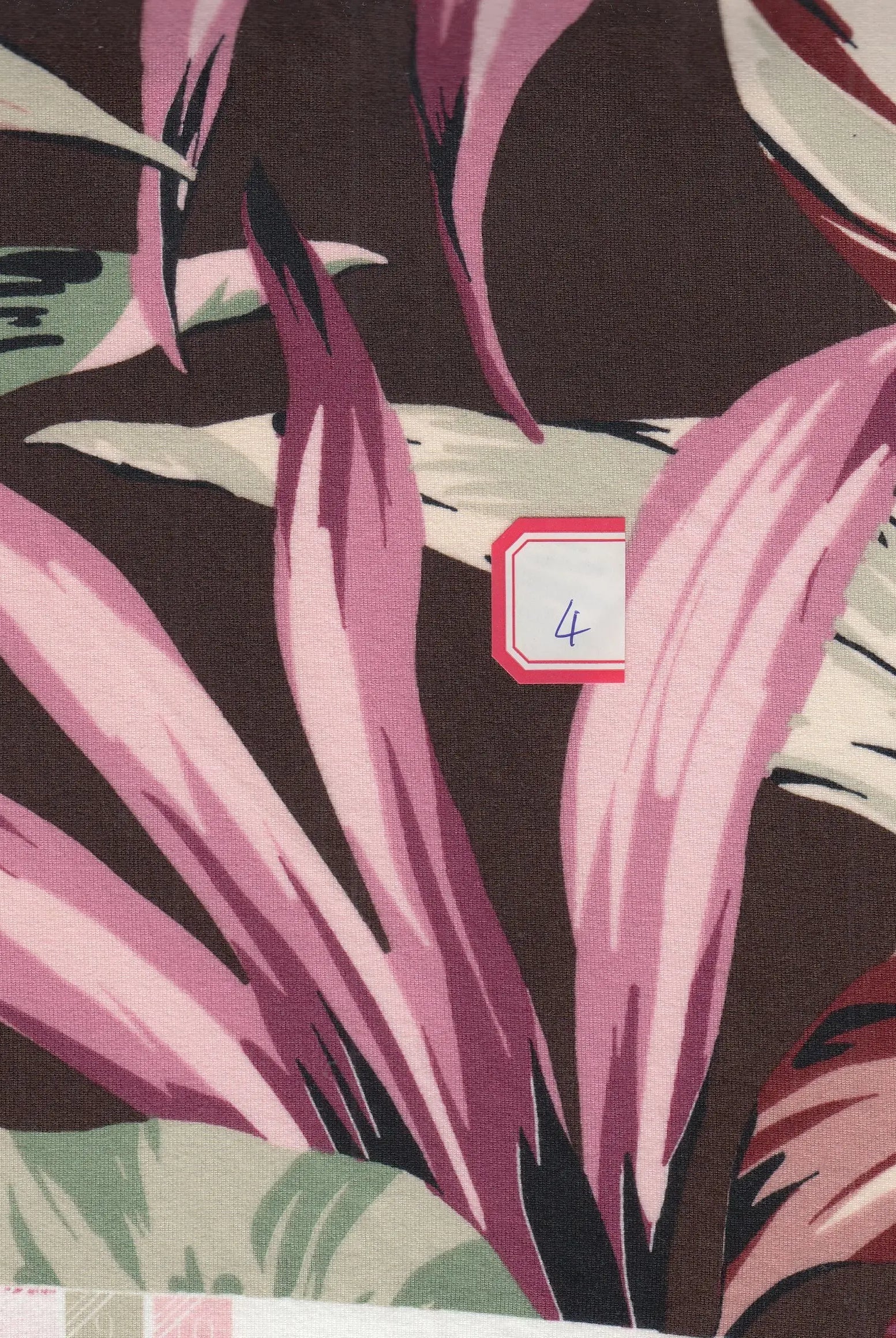 KNT2100-Q20503 BROWN BIKER SHORTS BODYSUIT BOTTOMS CAMI DRESS DTY BRUSHED KNIT LEAF POLYESTER PRINT SKIRTS SPANDEX STRETCH T-SHIRT TOPS