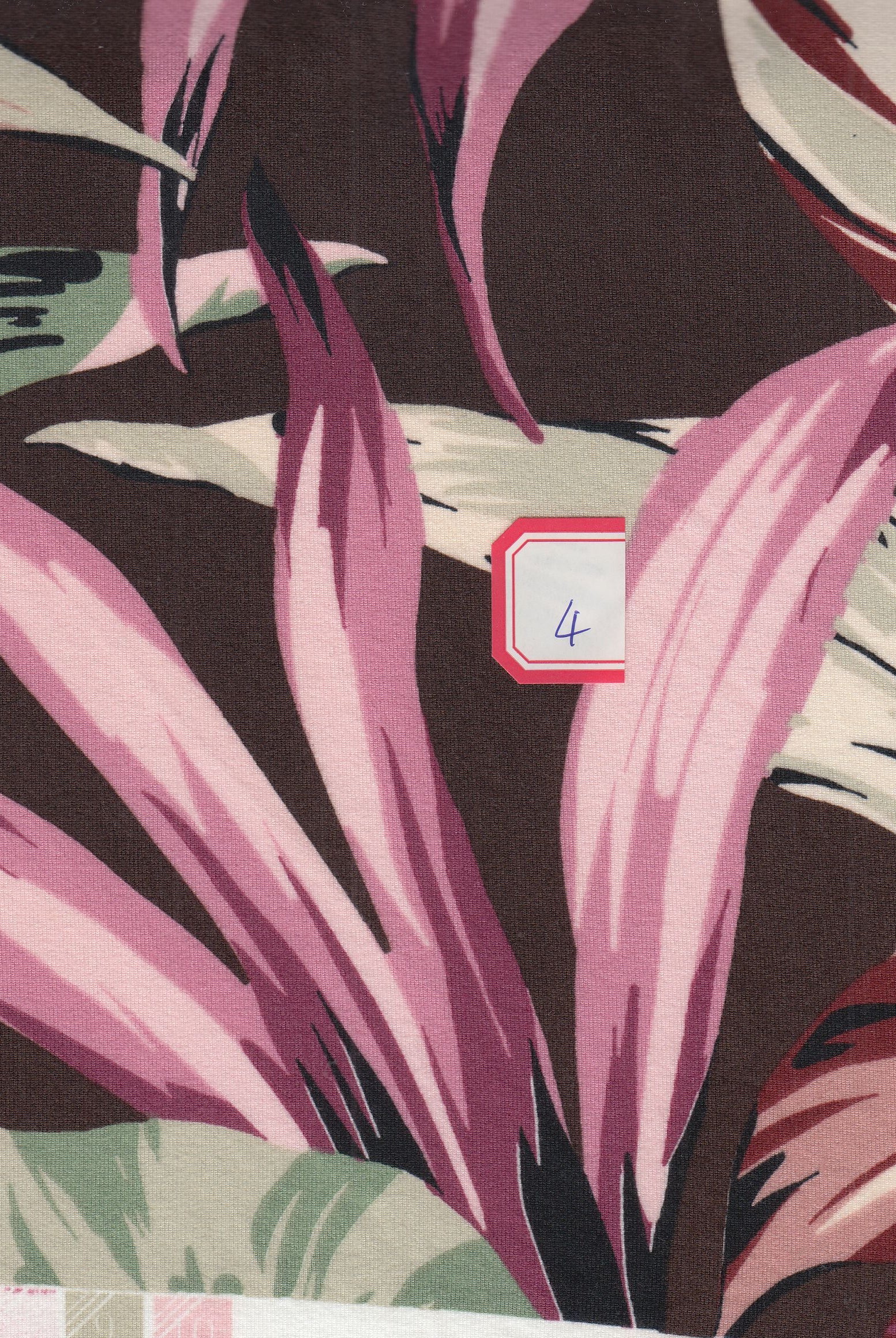 KNT2100-Q20503 BROWN BIKER SHORTS BODYSUIT BOTTOMS CAMI DRESS DTY BRUSHED KNIT LEAF POLYESTER PRINT SKIRTS SPANDEX STRETCH T-SHIRT TOPS