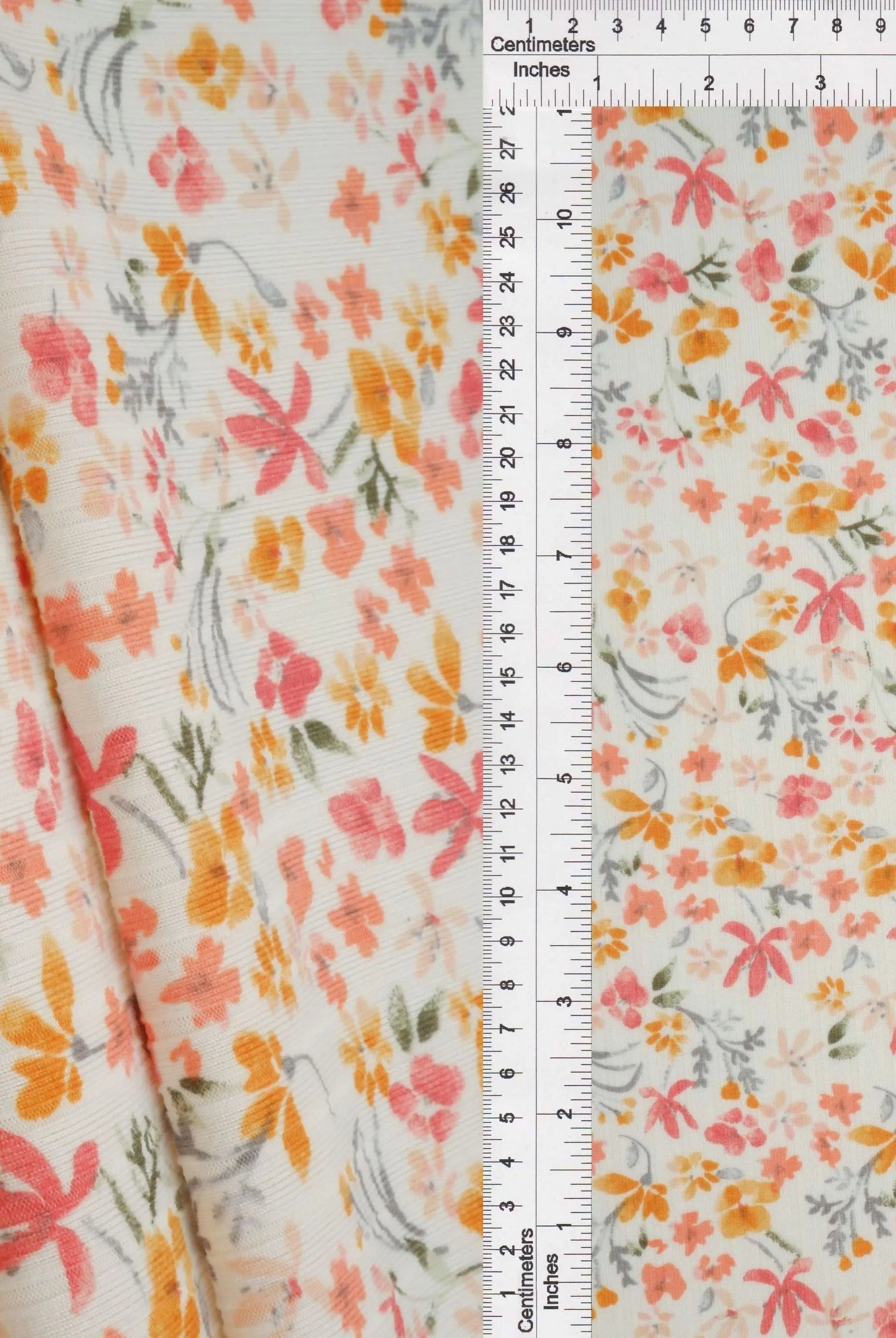 KNT4135-MS01219 IVORY FLOWER BIKER SHORTS BODYSUIT BOTTOMS CAMI DITSY DRESS FLORAL KNIT LOUNGEWEAR PANTS POLYESTER PRINT RIB 8X3 SKIRTS SPANDEX T-SHIRT TOPS TUNICS YUMMY