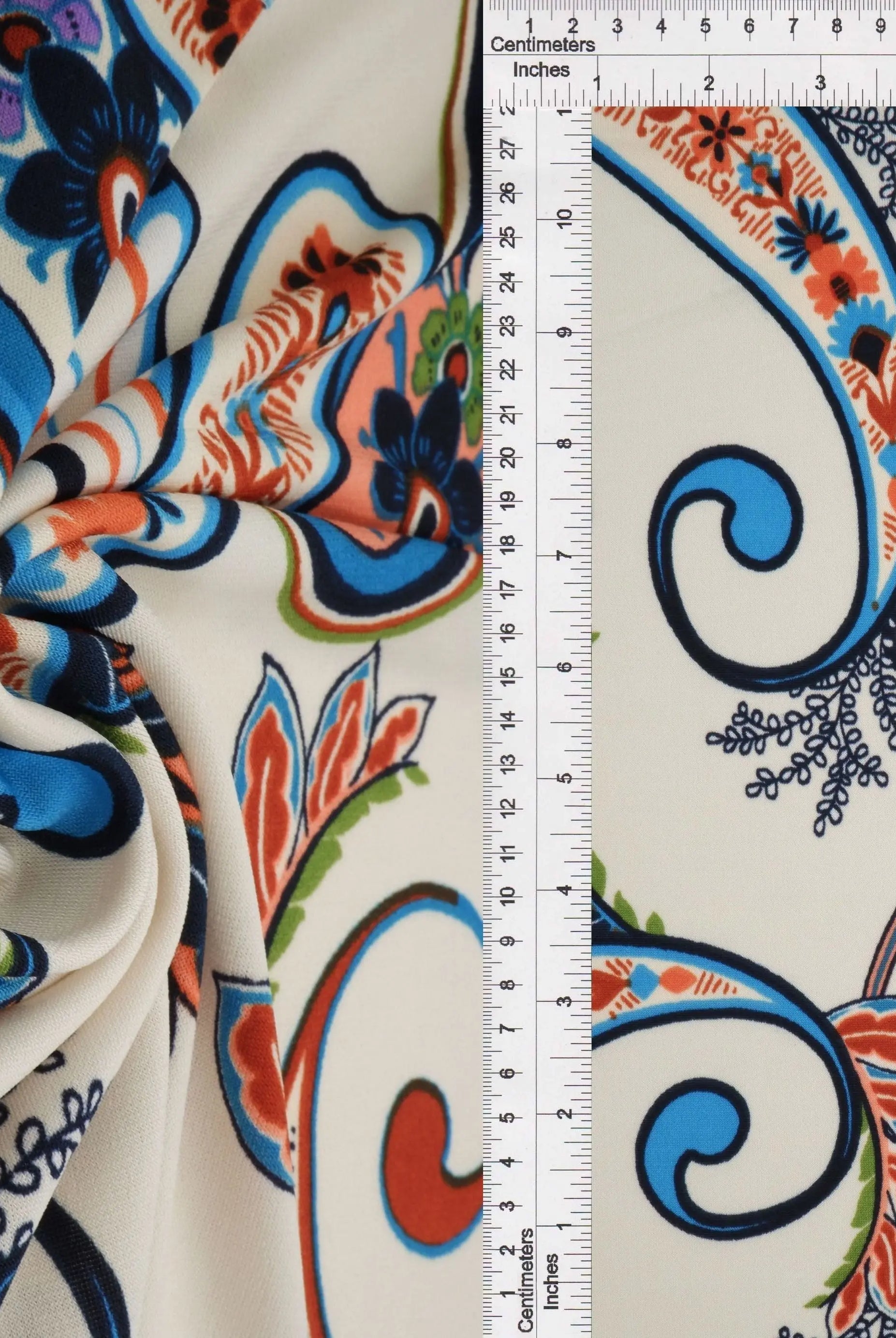 ITY-MS11114 BEIGE BIKER SHORTS BLOUSE BODYSUIT BOTTOMS CAMI DRESS ITY KOREAN KNIT LOUNGEWEAR PAISLEY PANTS POLYESTER PRINT SKIRTS SPANDEX TOPS TUNICS