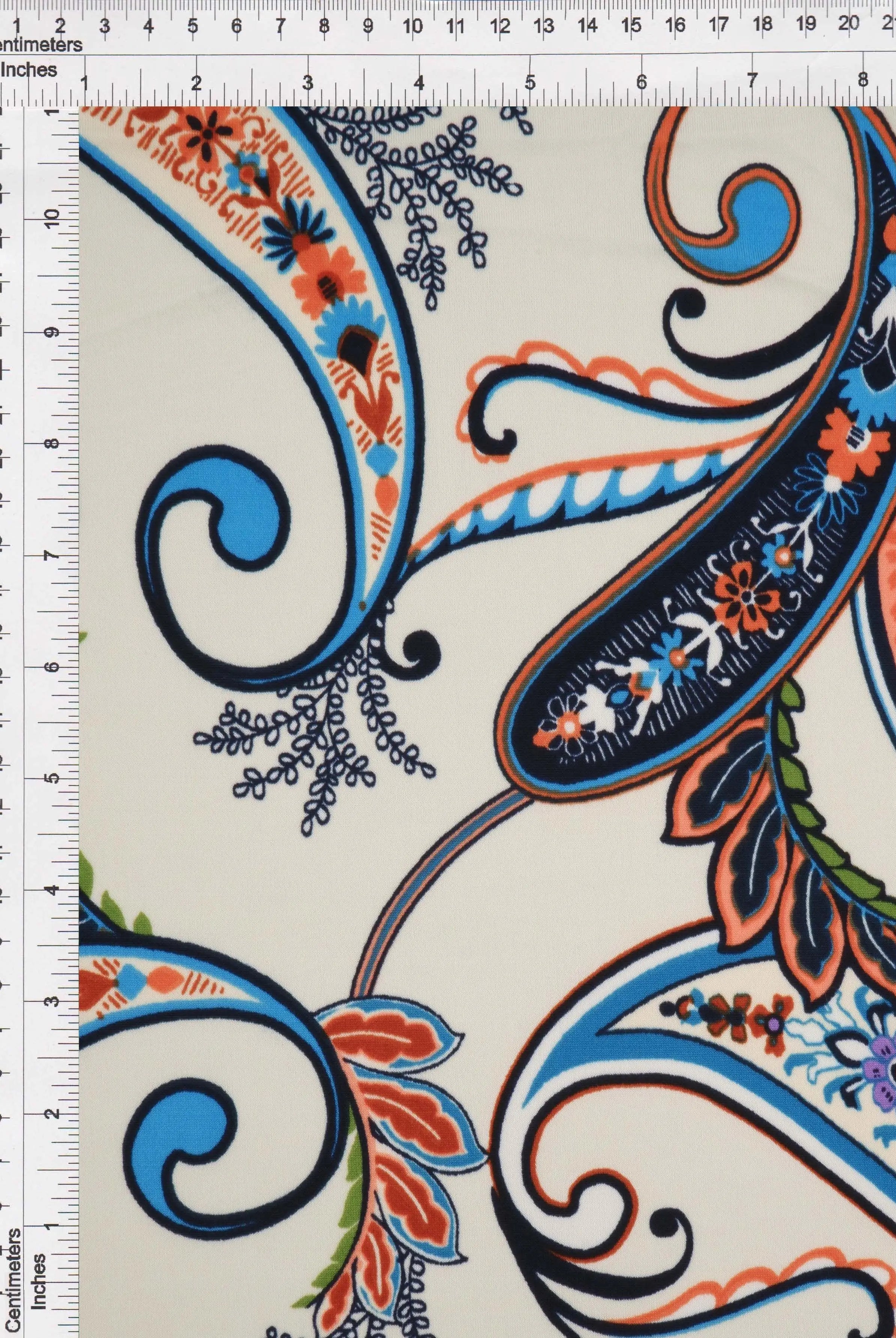 ITY-MS11114 BEIGE BIKER SHORTS BLOUSE BODYSUIT BOTTOMS CAMI DRESS ITY KOREAN KNIT LOUNGEWEAR PAISLEY PANTS POLYESTER PRINT SKIRTS SPANDEX TOPS TUNICS