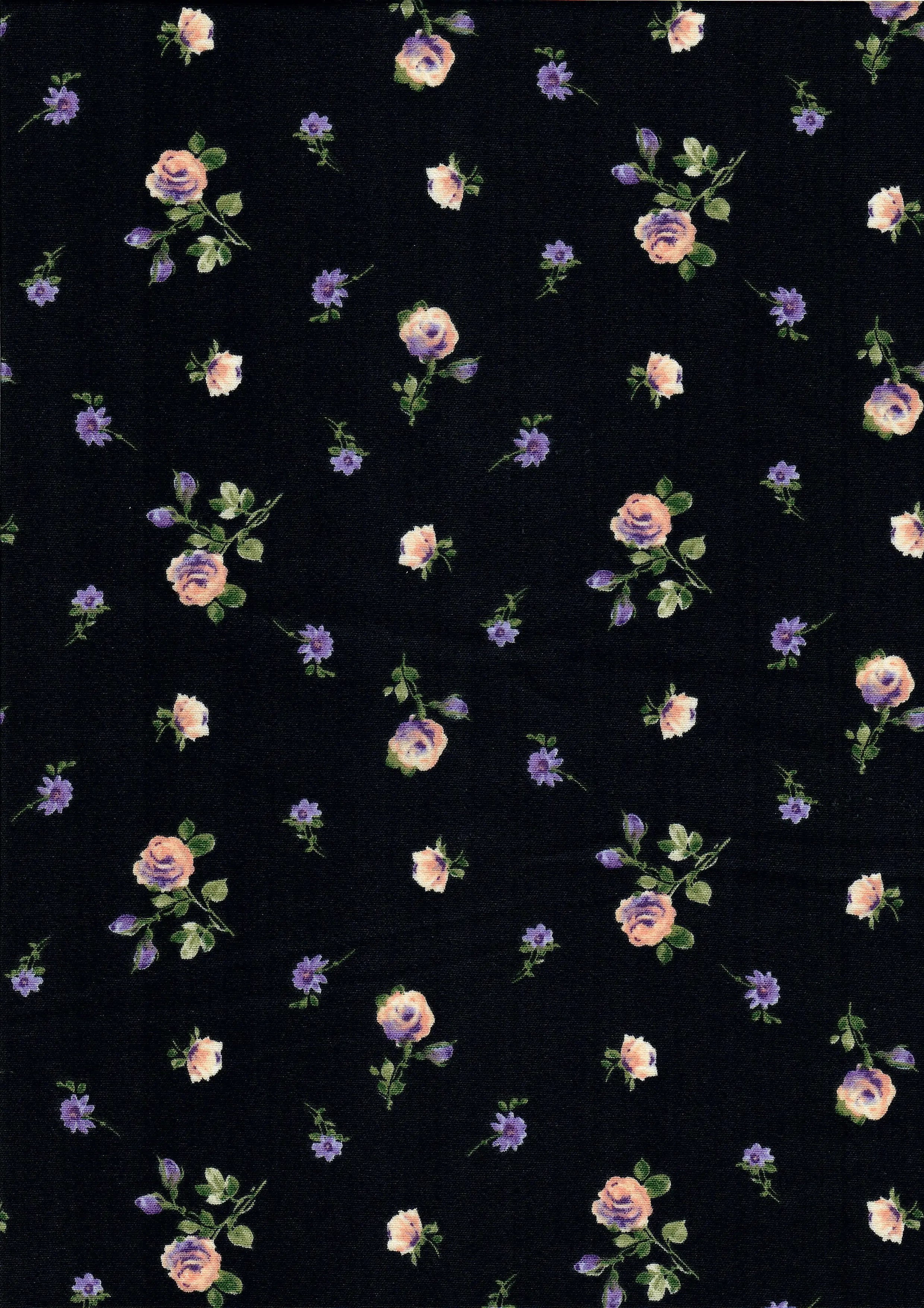 POP4178-MS11118 BLACK FLOWER AIRFLOW BLACK BLOUSE BODYSUIT BOTTOMS CAMI CEY CREAM DITSY DRESS FLORAL LAVANDER LOUNGEWEAR PANTS POLYESTER PRINT SKIRTS SUBLIMATION TOPS WOVEN