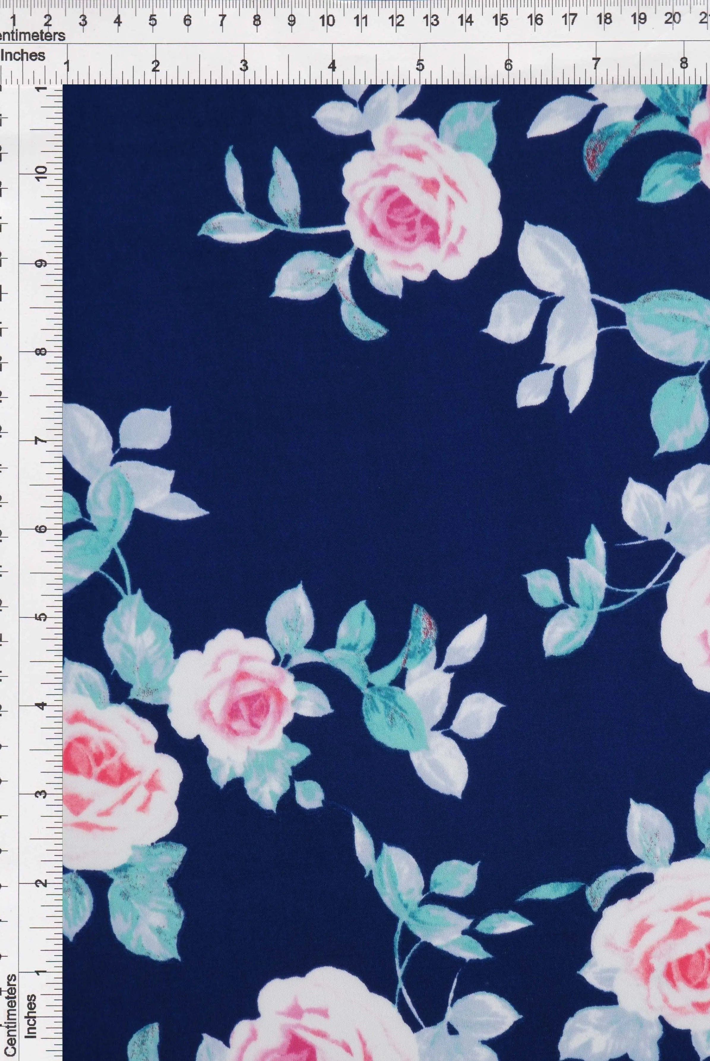 ITY-MS11116B NAVY FLOWER ACTIVEWEAR BIKER SHORTS BLOUSE BODYSUIT BOTTOMS DRESS FLORAL ITY KOREAN KNIT LOUNGEWEAR PANTS POLYESTER PRINT SKIRTS SPANDEX TOPS TUNICS