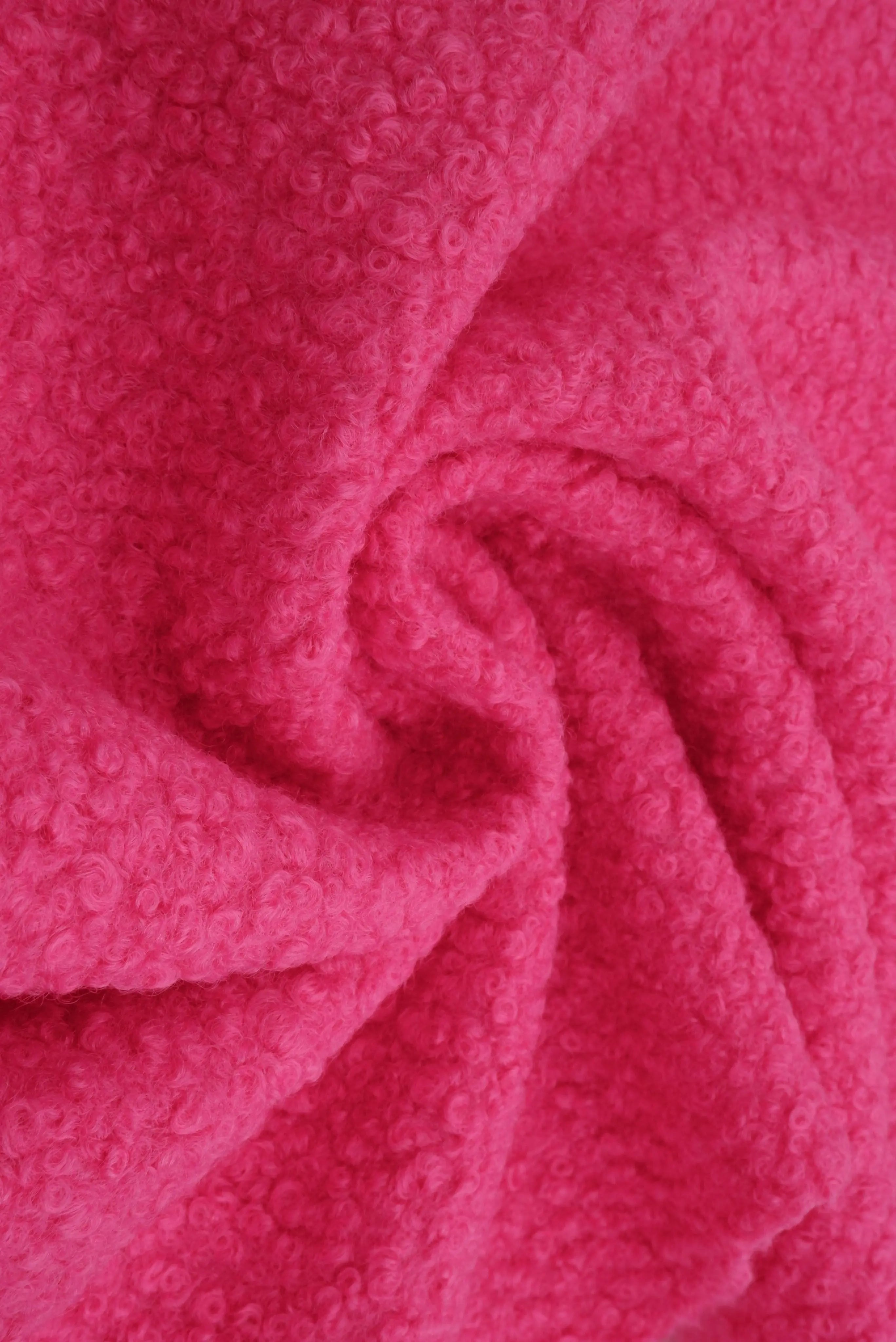 KNT4136 PINK HOT CAMI KNIT NO-PRINT OUTERWEAR POLYESTER SOLID STRETCH SWEATER TUNICS WOOL