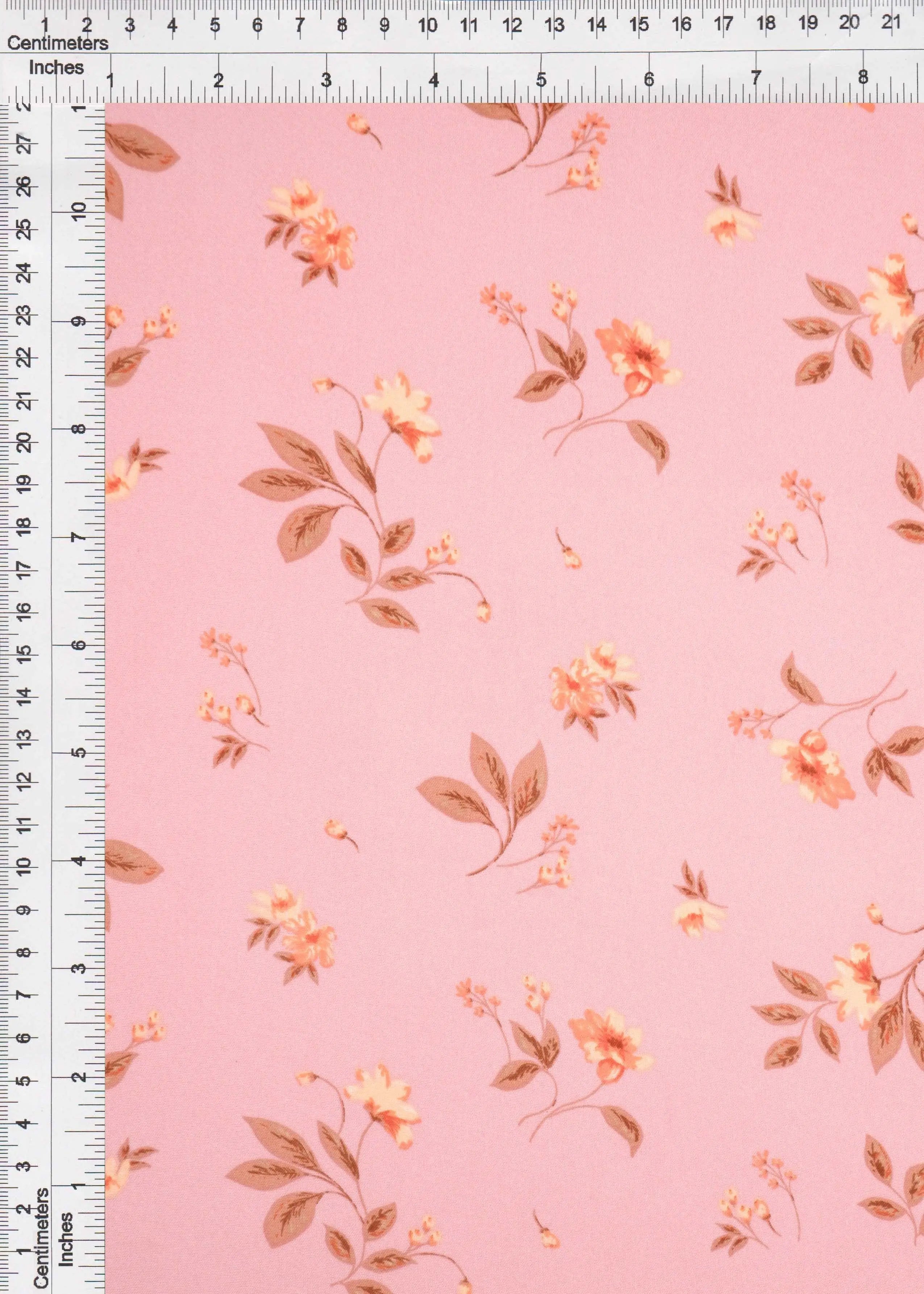 POP4178-MS10084 ROSE LT FLOWER AIRFLOW BLOUSE BODYSUIT BOTTOMS BROWN CAMI CEY DRESS FLORAL LOUNGEWEAR PANTS PINK POLYESTER PRINT SKIRTS SUBLIMATION TOPS WOVEN