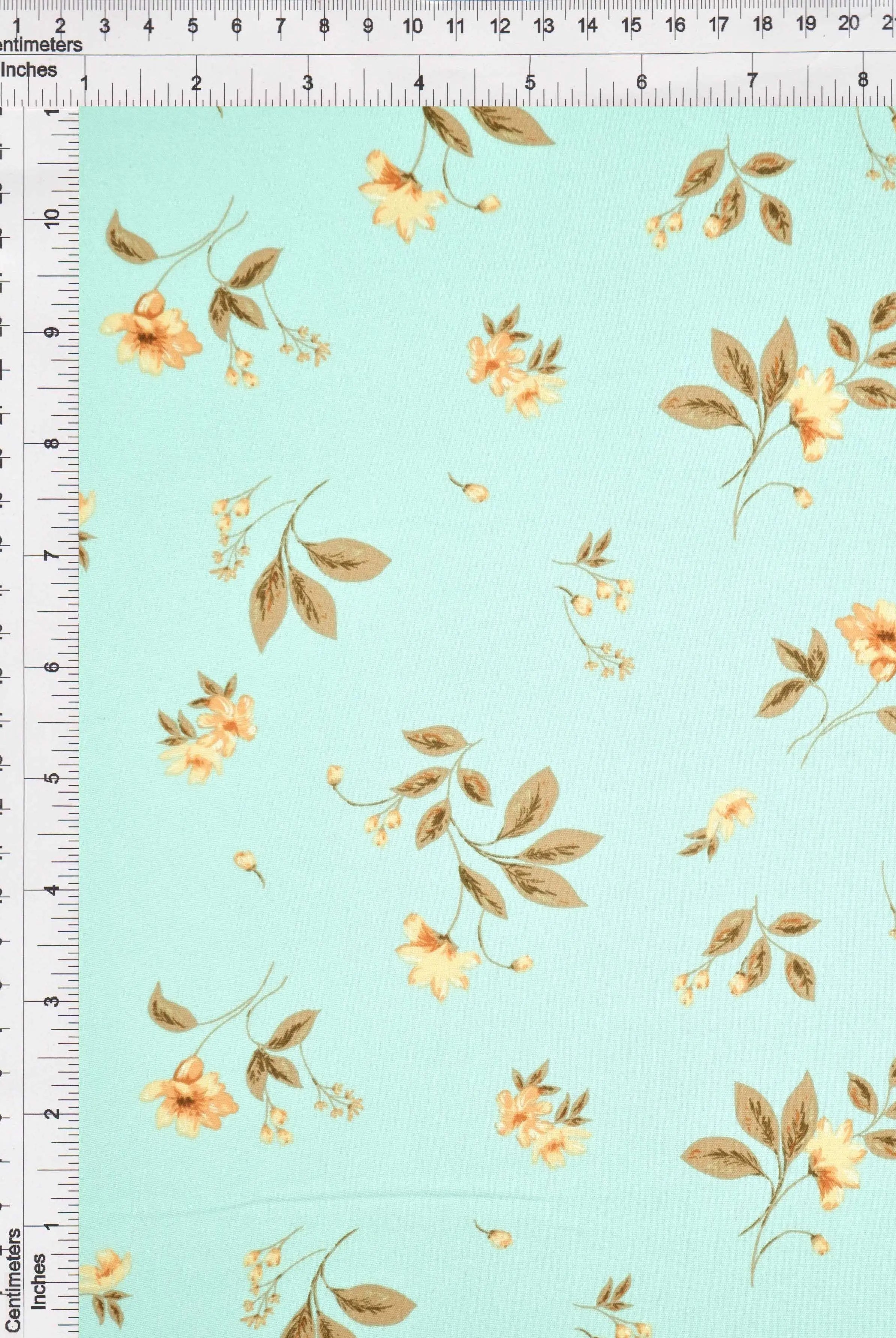 POP4178-MS10084 SEAFOAM FLOWER AIRFLOW BLOUSE BODYSUIT BOTTOMS BROWN CAMI CEY DRESS FLORAL GREEN LOUNGEWEAR PANTS PEACH POLYESTER PRINT SKIRTS SUBLIMATION TOPS WOVEN