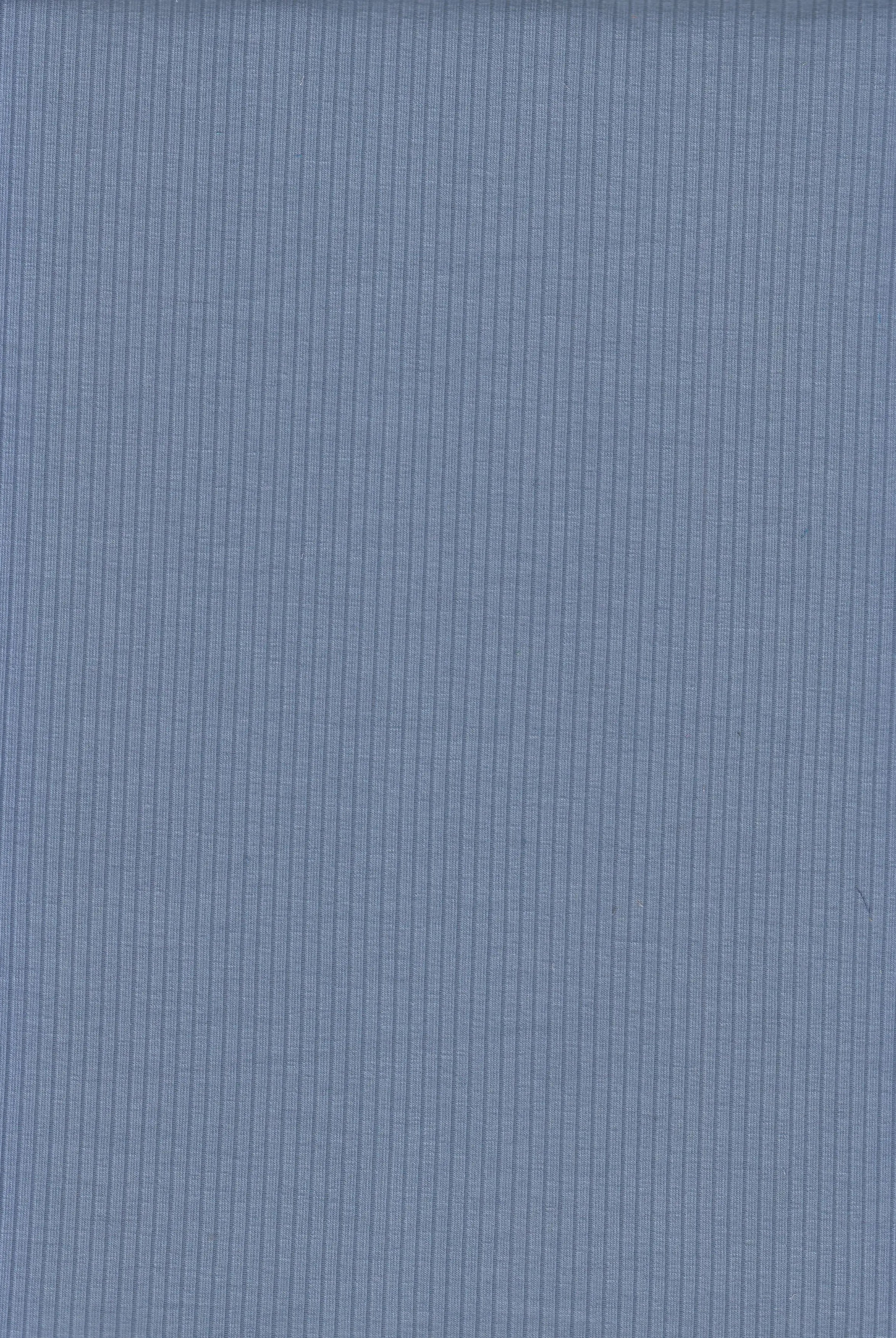 KNT4469 LT.DENIM BLUE BODYSUIT BOTTOMS CAMI DRESS KNIT NO-PRINT POLYESTER RAYON RIBBED SKIRTS SOLID-B SPANDEX STRETCH TOPS