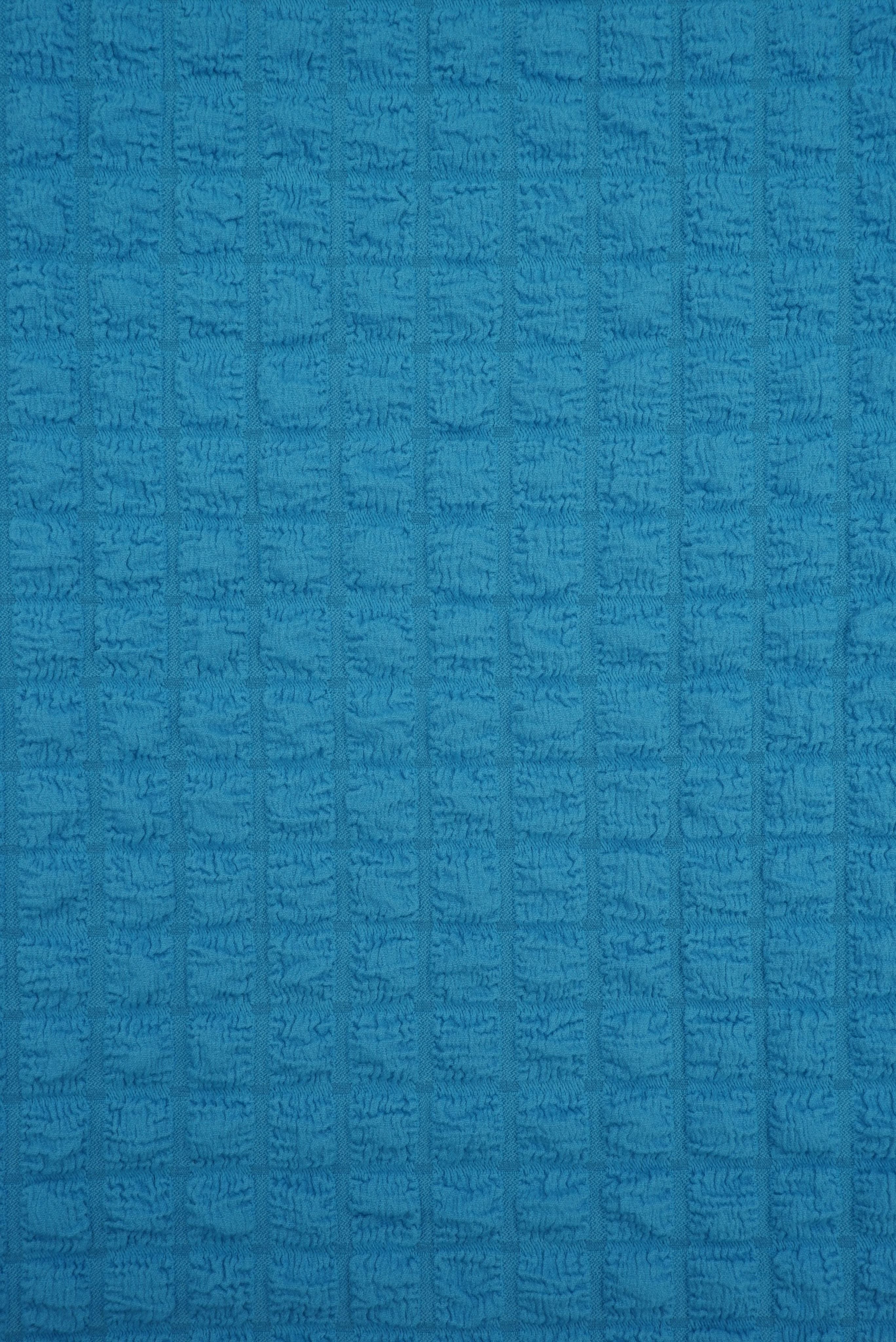 CRP4461 BLUE JEWEL BLOUSE BLUE BODYSUIT BOTTOMS CAMI DRESS JACQUARD NO-PRINT NON STRETCH PANTS POLYESTER SKIRTS SOLID SPANDEX TOPS TUNICS WOVEN