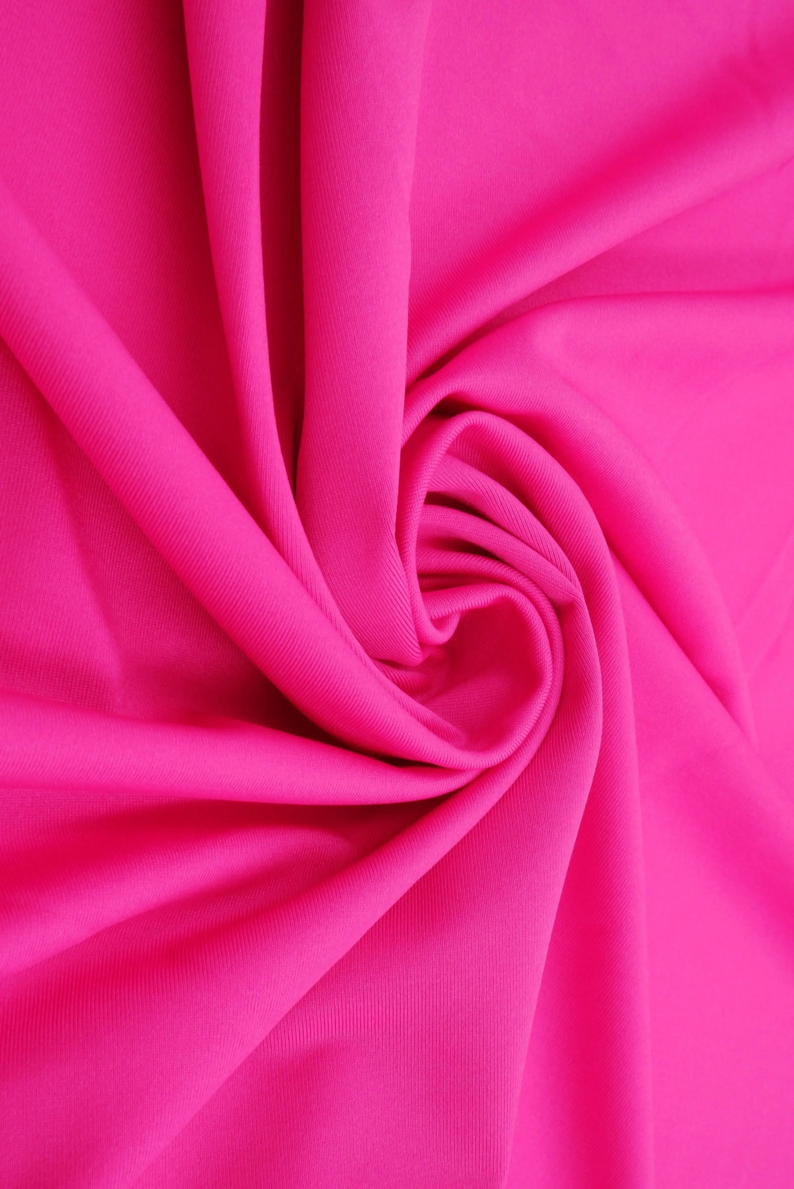 KNT4110 HOT PINK ACTIVEWEAR BIKER SHORTS BODYSUIT BOTTOMS CAMI DRESS KNIT LOUNGEWEAR NO-PRINT PANTS POLYESTER PRINT SKIRTS SOLID SPANDEX STRETCH SUBLIMATION TOPS TUNICS