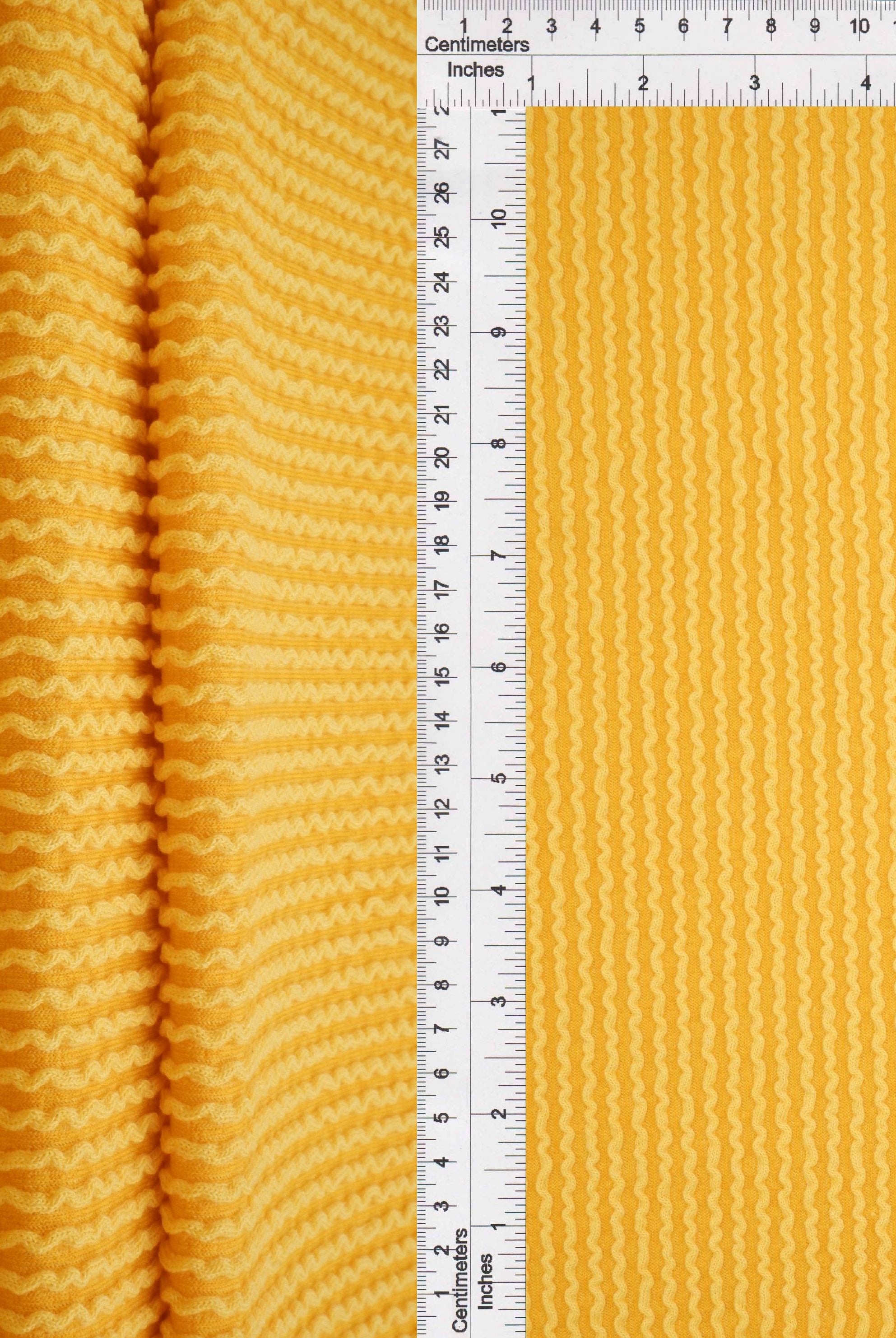 KNT4463 YELLOW BODYSUIT BOTTOMS CAMI DOUBLE KNIT DRESS JACQUARD LOUNGEWEAR MUSTARD NO-PRINT PANTS POLYESTER RAYON RIB SOLID SPANDEX STRETCH SWEATER T-SHIRT URBAN YELLOW