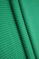KNT4463 GREEN BODYSUIT BOTTOMS CAMI DOUBLE KNIT DRESS GREEN JACQUARD LOUNGEWEAR NO-PRINT PANTS POLYESTER RAYON RIB SOLID SPANDEX STRETCH SWEATER T-SHIRT URBAN
