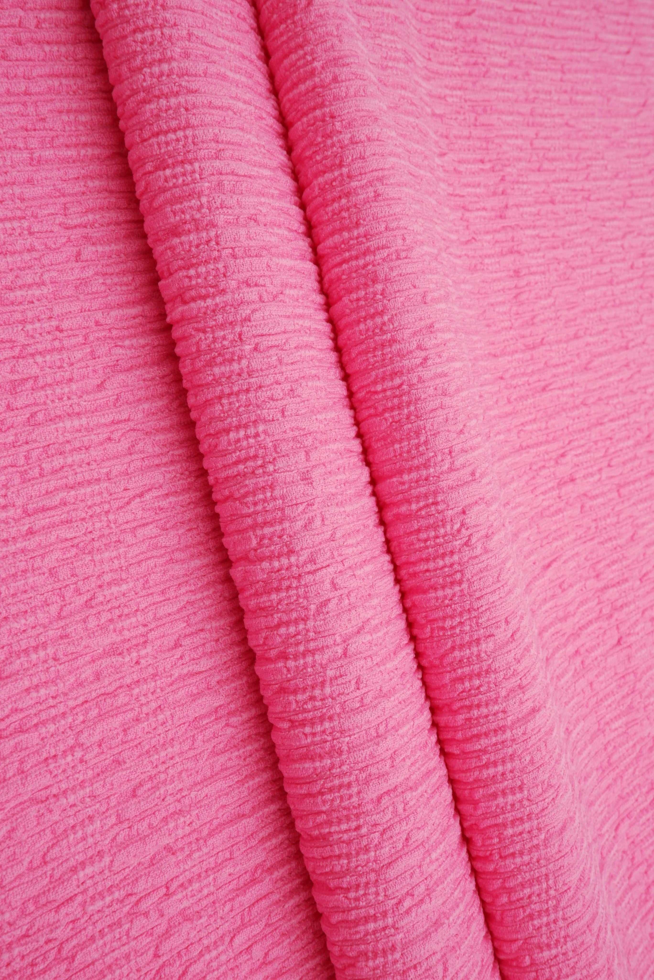 CRP4473 PINK BARBIE ACTIVEWEAR BLACK BODYSUIT BOTTOMS CREPE DRESS JERSEY NO-PRINT POLYESTER SOLID SPANDEX WOVEN