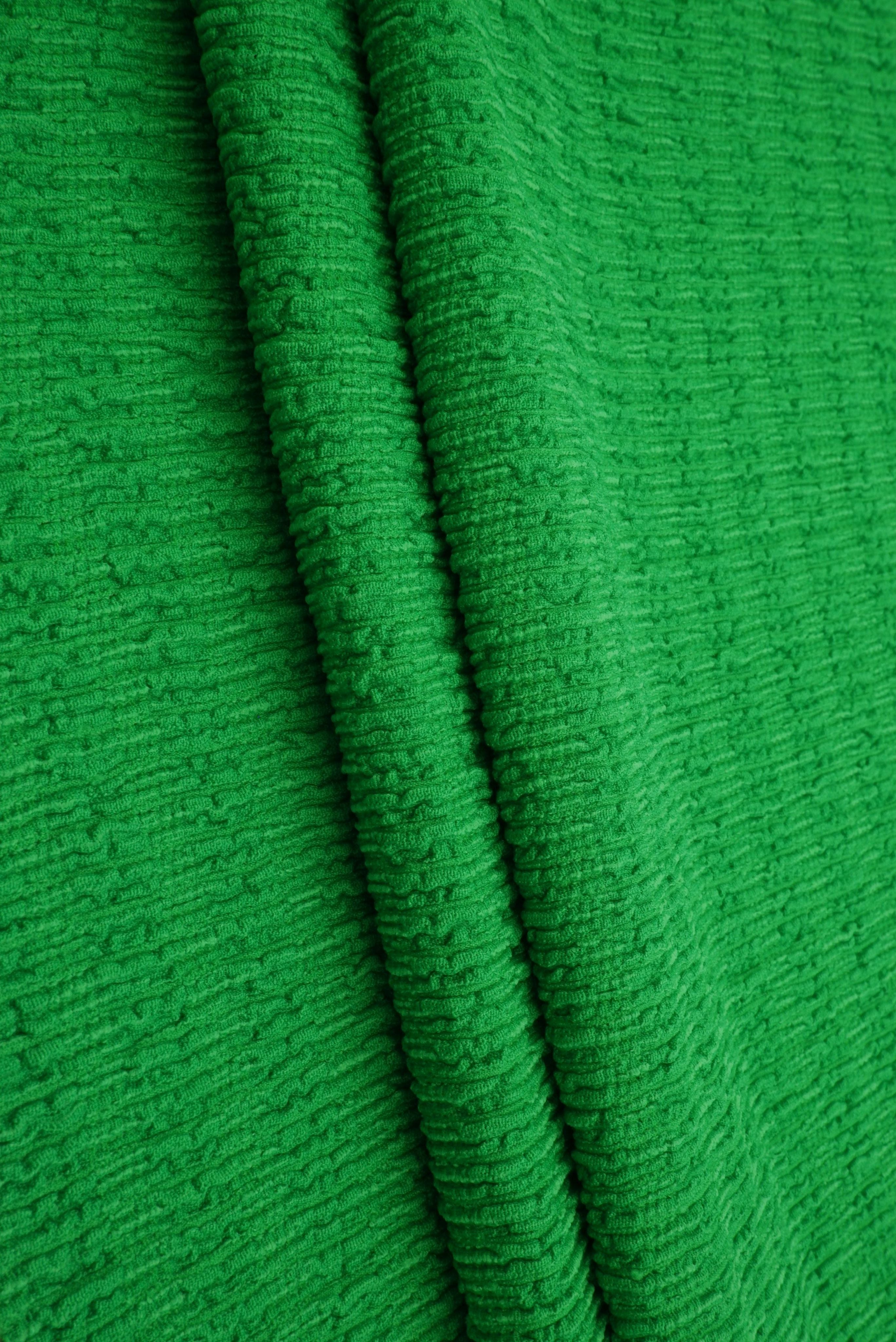 CRP4473 GREEN ACTIVEWEAR BODYSUIT BOTTOMS CREPE DRESS GREEN JERSEY NO-PRINT POLYESTER SOLID SPANDEX WOVEN