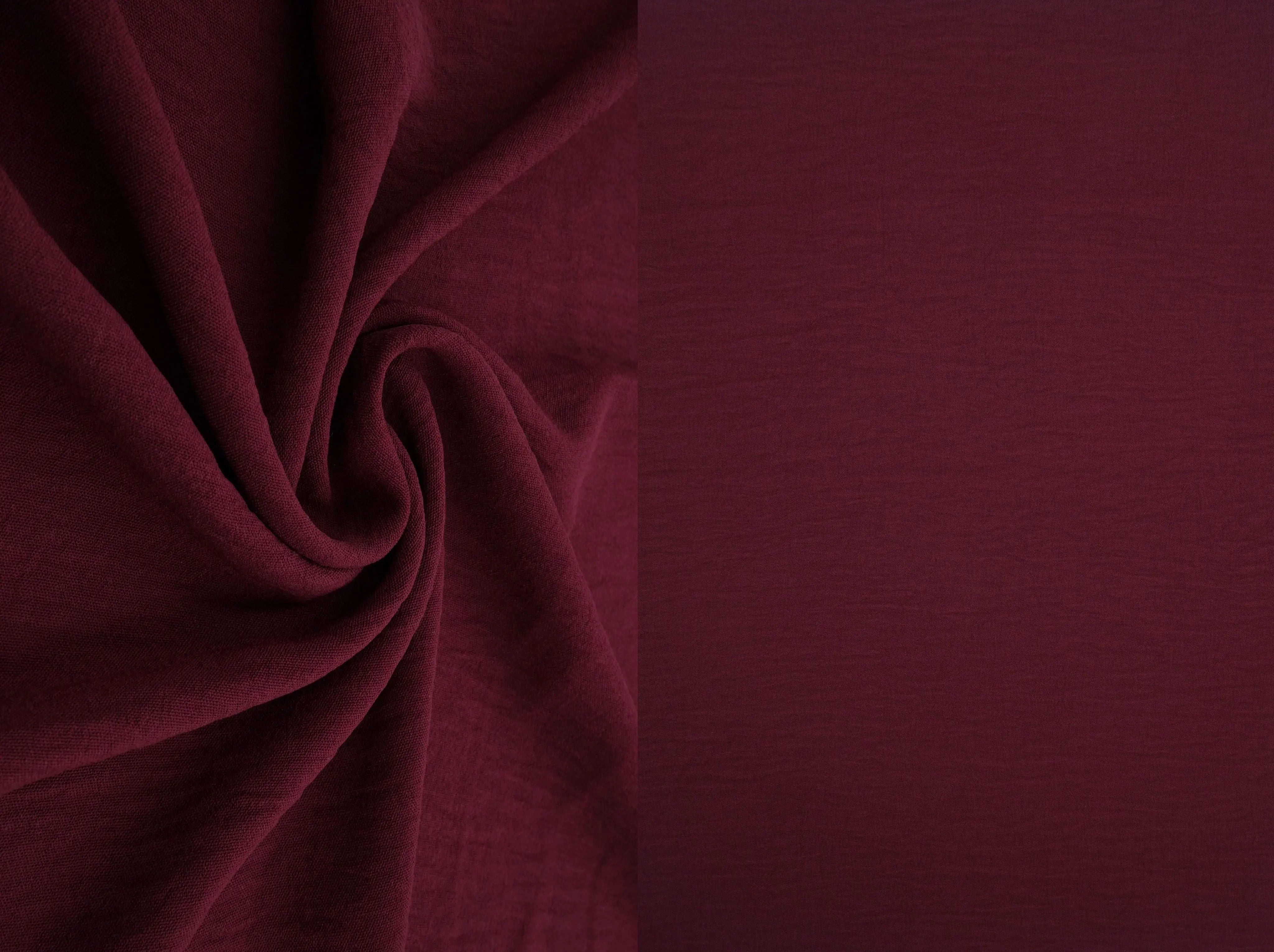 POP4178 BURGUNDY BLOUSE BODYSUIT BOTTOMS CAMI CEY DRESS LOUNGEWEAR NO-PRINT OUTERWEAR PANTS POLYESTER SKIRTS SOLID TOPS TUNICS