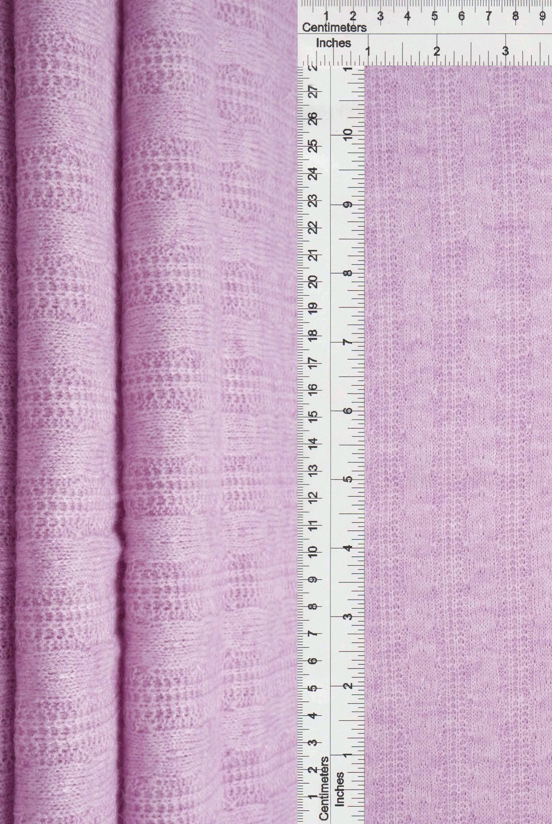 KNT1755R LILAC-R BODYSUIT BOTTOMS CAMI DRESS KNIT LOUNGEWEAR NO-PRINT PANTS POLYESTER RIBBED SKIRTS SOLID SPANDEX STRETCH SWEATER TOPS TUNICS