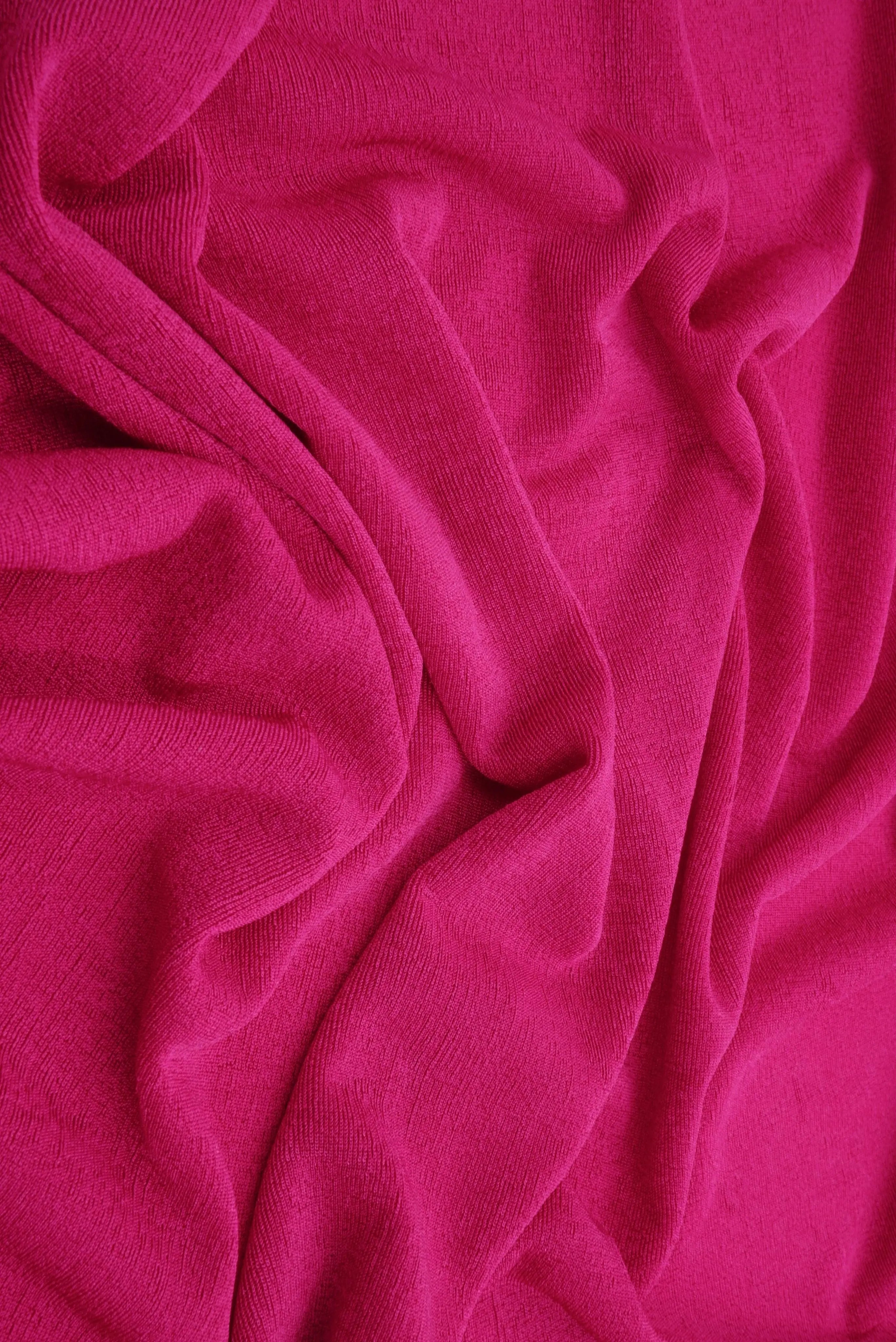 KNT3963 FUCHSIA ACTIVEWEAR BIKER SHORTS BLOUSE BODYSUIT BOTTOMS CAMI DRESS KNIT LOUNGEWEAR MAGENTA NO-PRINT PANTS POLYESTER PRINT-B RIBBED 1X1 SKIRTS SLINKY SOLID SPANDEX STRETCH T-SHIRT TOPS TUNICS