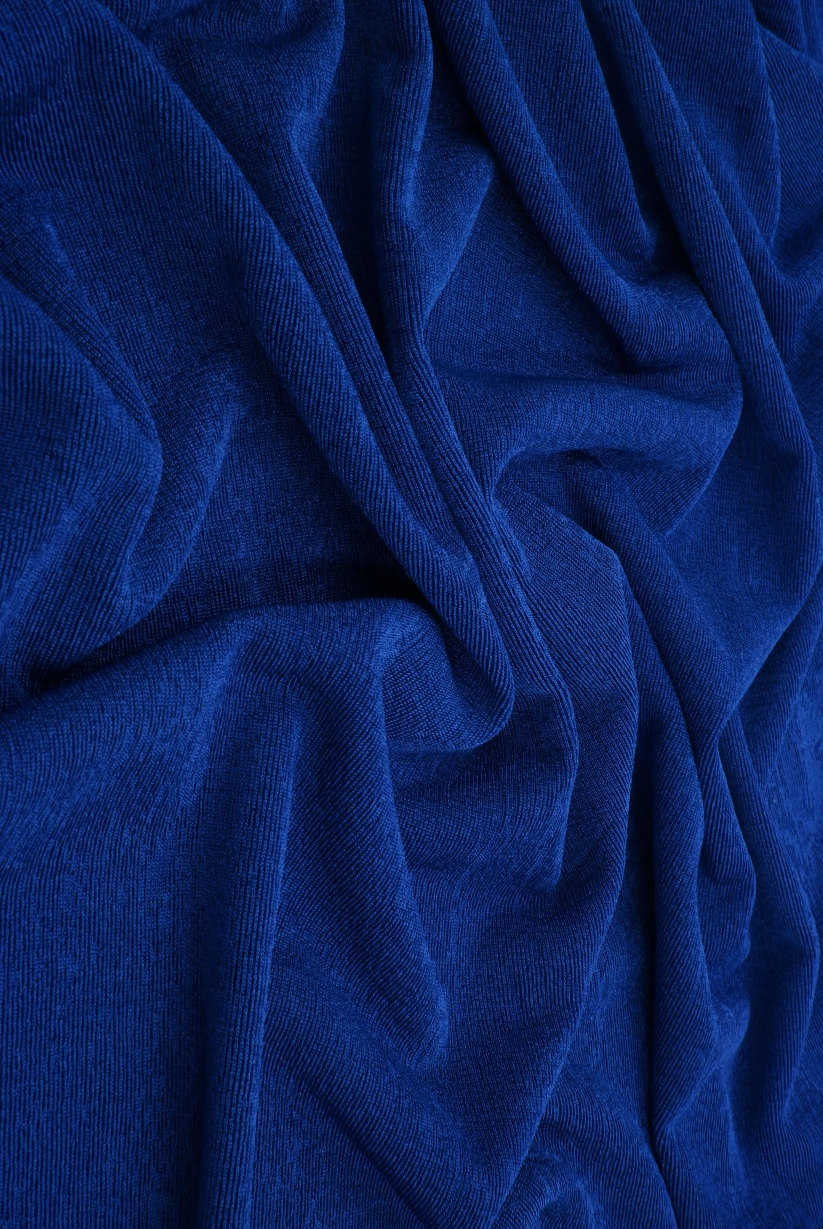 KNT3963 ROYAL BRIGHT ACTIVEWEAR BIKER SHORTS BLOUSE BLUE BODYSUIT BOTTOMS CAMI DRESS KNIT LOUNGEWEAR NO-PRINT PANTS POLYESTER PRINT-B RIBBED 1X1 SKIRTS SLINKY SOLID SPANDEX STRETCH T-SHIRT TOPS TUNICS