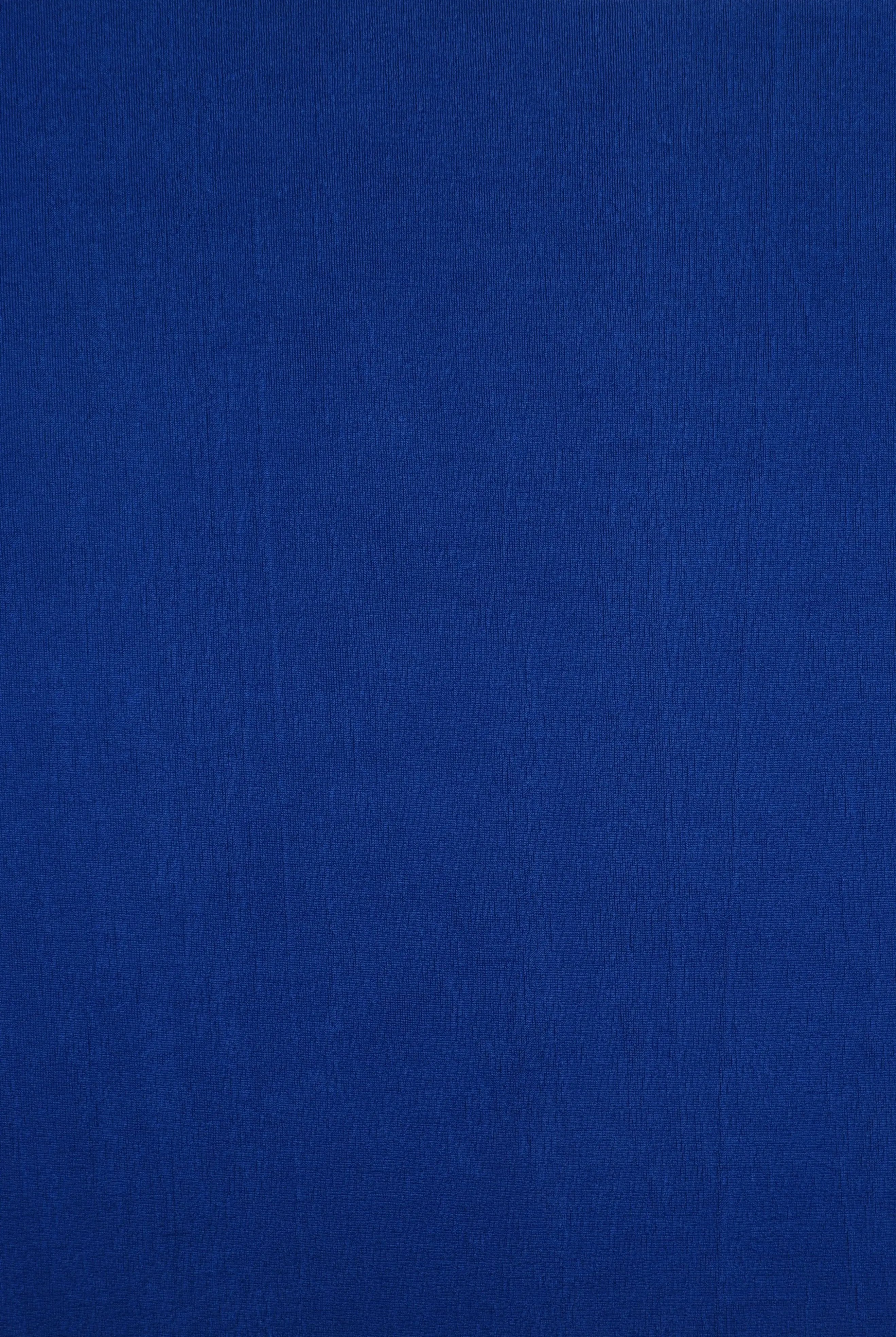 KNT3963 ROYAL BRIGHT ACTIVEWEAR BIKER SHORTS BLOUSE BLUE BODYSUIT BOTTOMS CAMI DRESS KNIT LOUNGEWEAR NO-PRINT PANTS POLYESTER PRINT-B RIBBED 1X1 SKIRTS SLINKY SOLID SPANDEX STRETCH T-SHIRT TOPS TUNICS