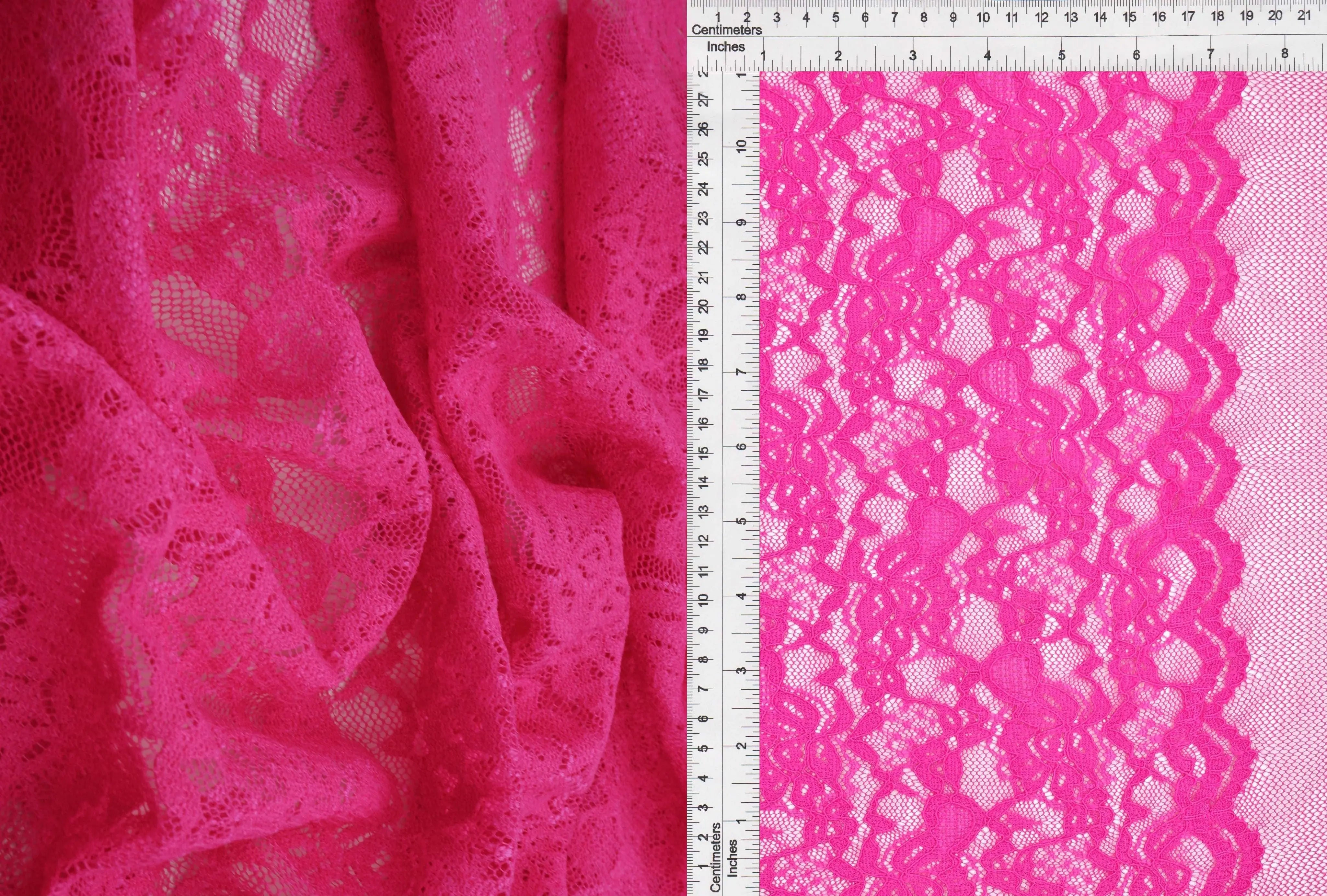 LACE4478 FUCHSIA BLOUSE BODYSUIT BOTTOMS CAMI DRESS FLORAL LACE LOUNGEWEAR POLYESTER SOLID SPANDEX T-SHIRT TOPS TUNICS