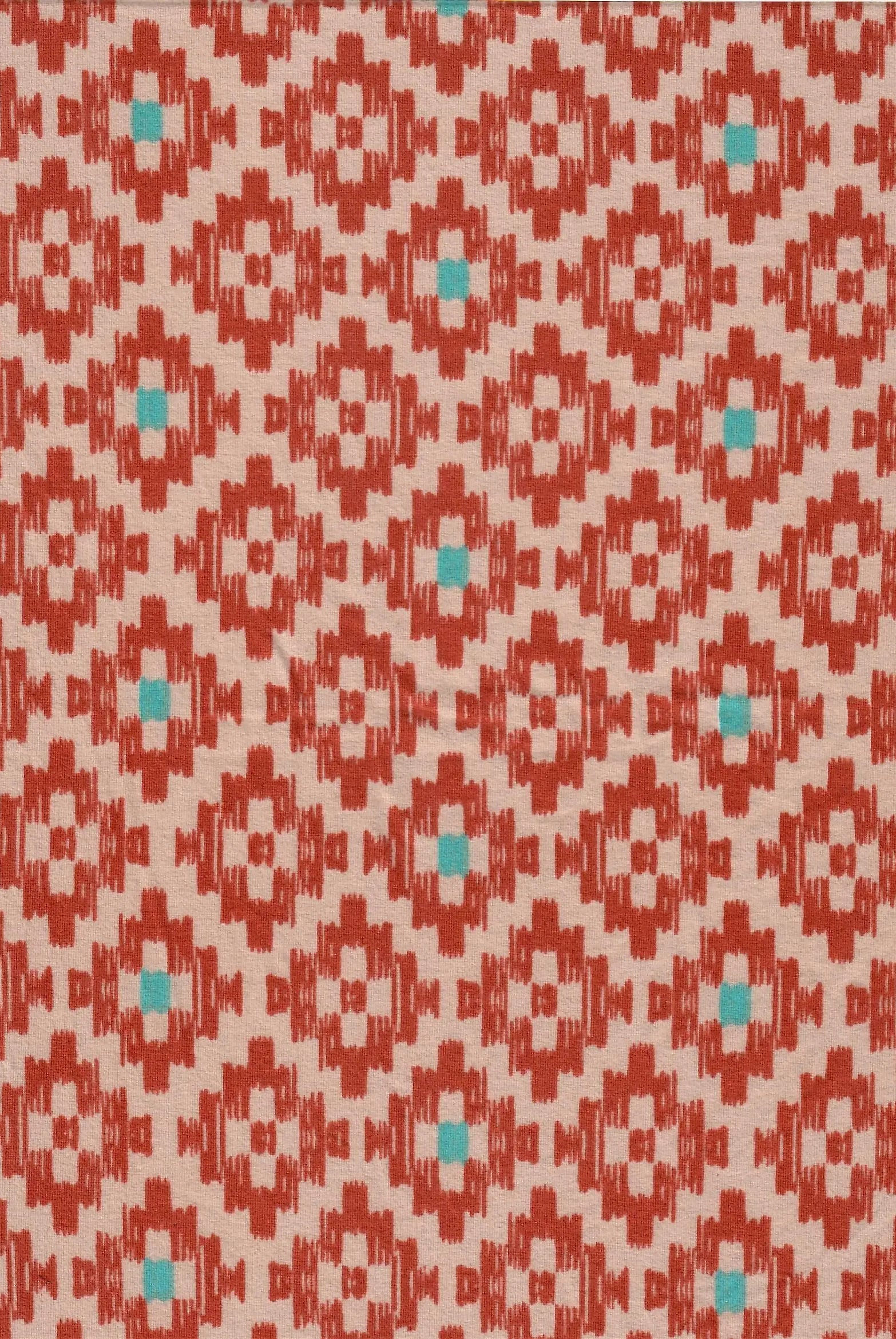 KNT2100-MS11197 TAUPE RUST BIKER SHORTS BODYSUIT BOTTOMS DRESS DTY BRUSHED GEOMETRIC KNIT POLYESTER PRINT RUST SPANDEX STRETCH TRIBAL