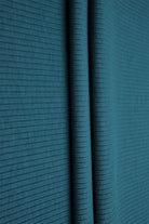 KNT4469 TEAL BLUE BODYSUIT BOTTOMS CAMI DRESS GREEN KNIT NO-PRINT POLYESTER RAYON RIBBED SKIRTS SOLID-B SPANDEX STRETCH TOPS