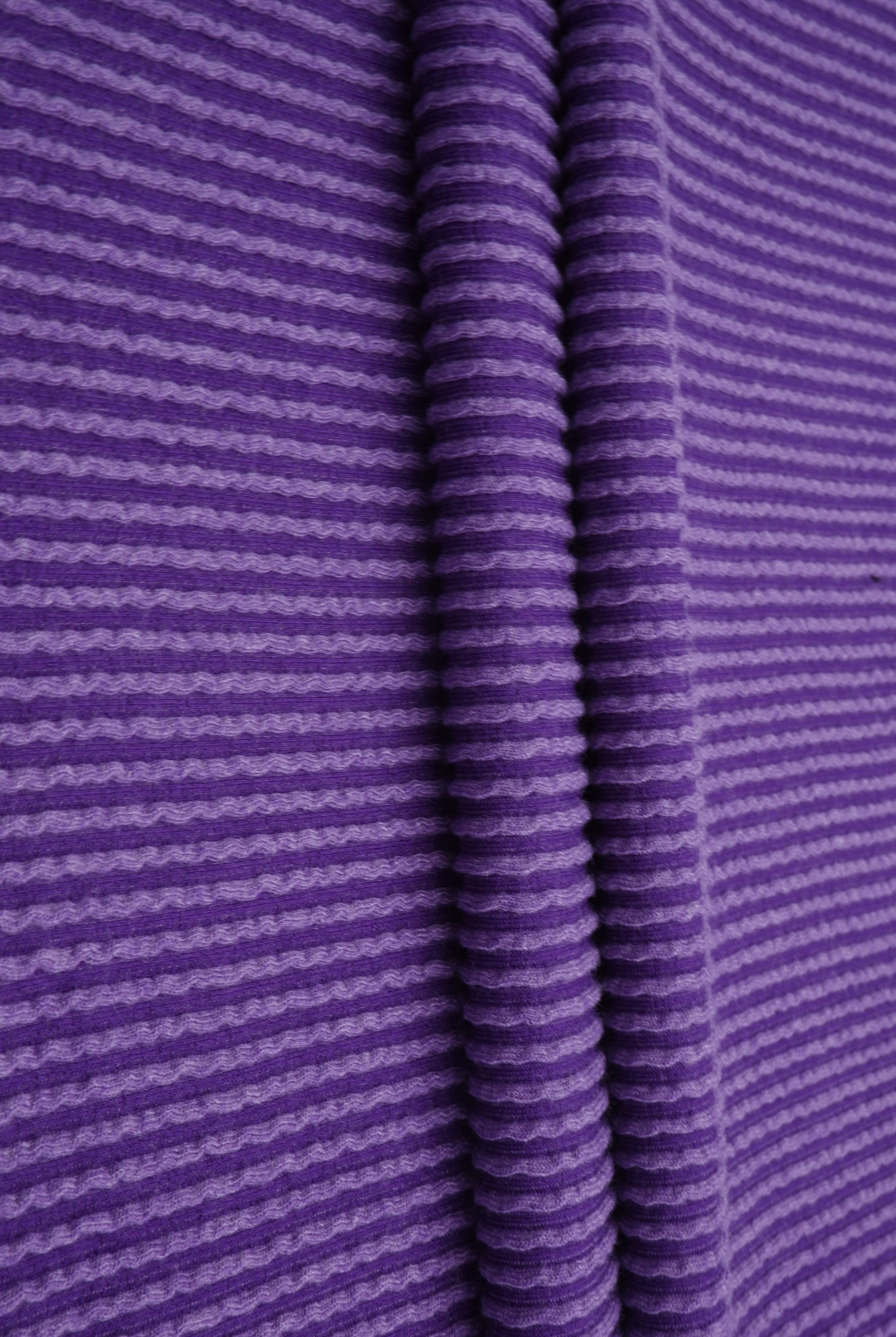 KNT4463 VIOLET BODYSUIT BOTTOMS CAMI DOUBLE KNIT DRESS JACQUARD LOUNGEWEAR NO-PRINT PANTS POLYESTER PURPLE RAYON RIB SOLID SPANDEX STRETCH SWEATER T-SHIRT URBAN VIOLET