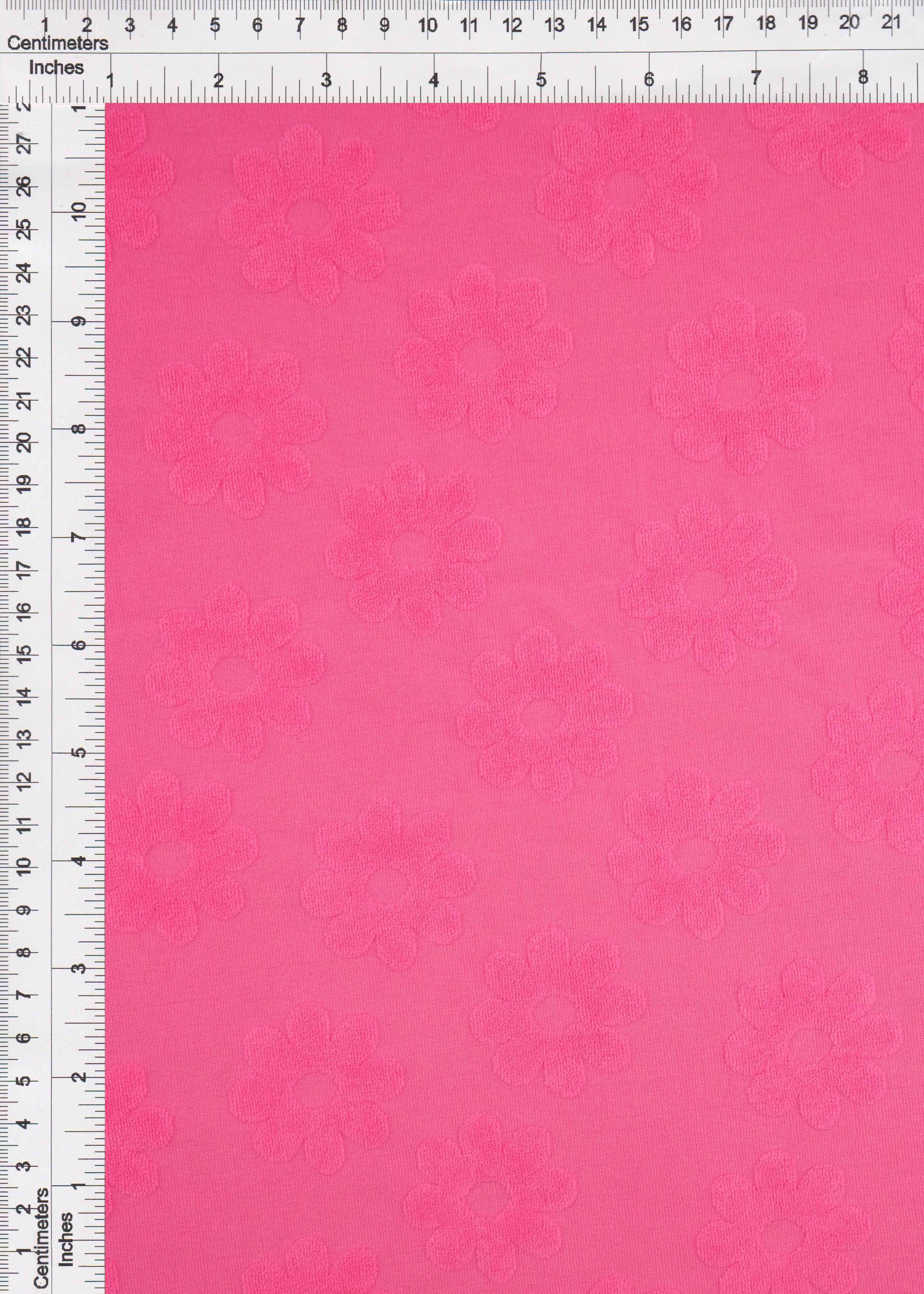 JACQ-4480 PINK BOTTOMS DAISY FLOWER DRESS GEOMETRIC JACQUARD KNIT LIVERPOOL OUTERWEAR PANTS POLYESTER SKIRTS SOLID SPANDEX STRETCH SWEATER TOPS