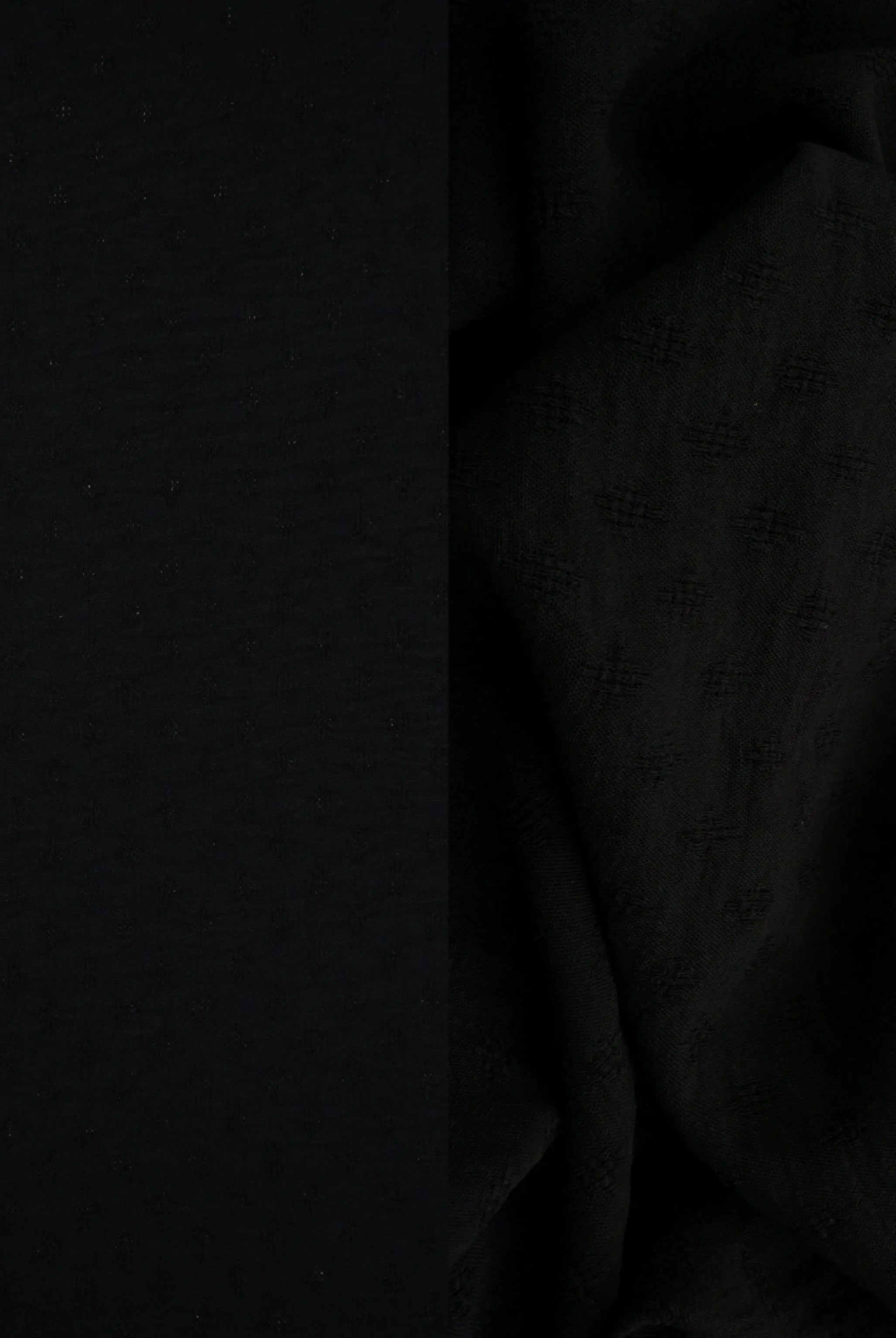 POP4496 BLACK ACTIVEWEAR BLOUSE BOTTOMS DRESS JACQUARD NO-PRINT NON STRETCH POLYESTER SOLID WOVEN