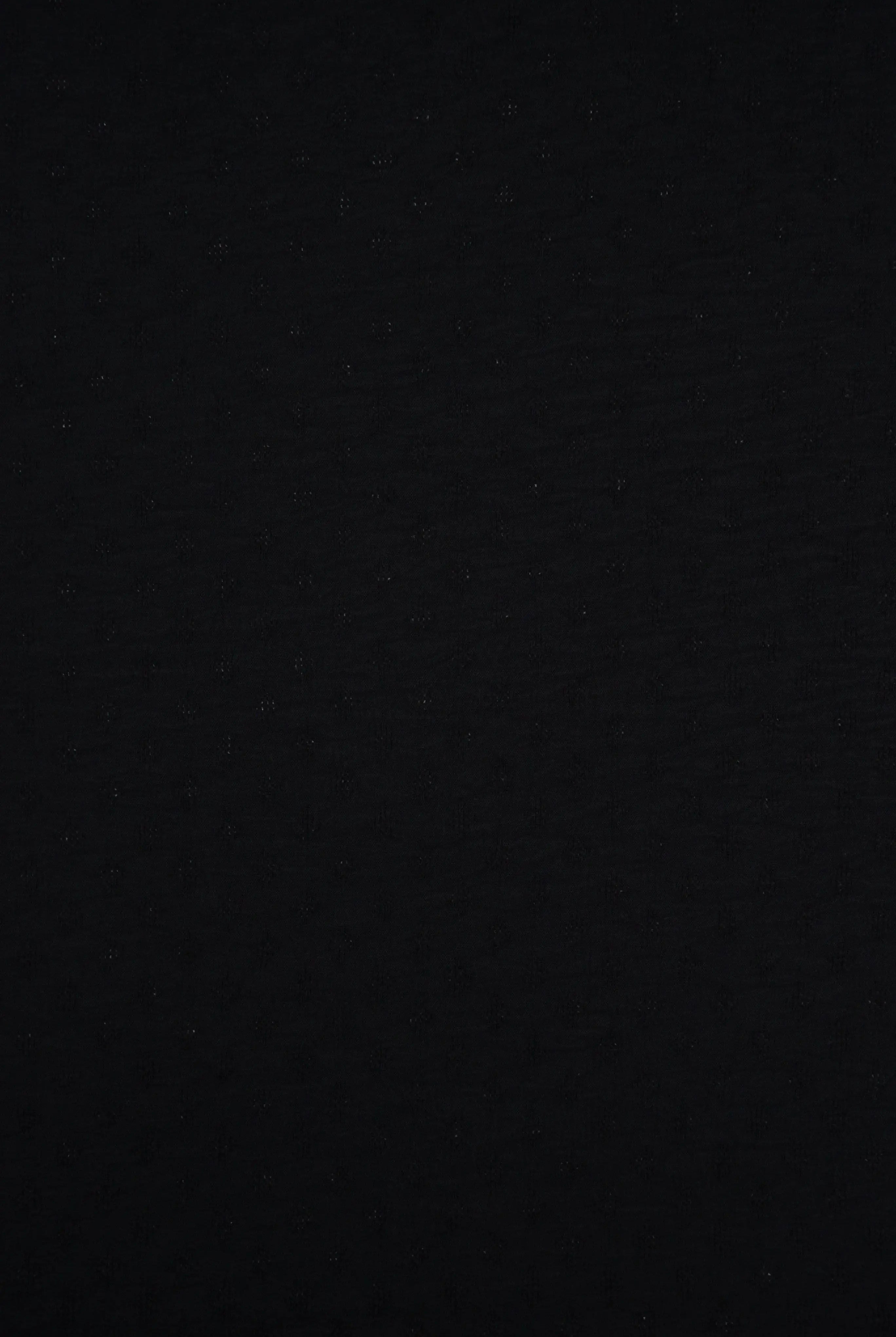 POP4496 BLACK ACTIVEWEAR BLOUSE BOTTOMS DRESS JACQUARD NO-PRINT NON STRETCH POLYESTER SOLID WOVEN