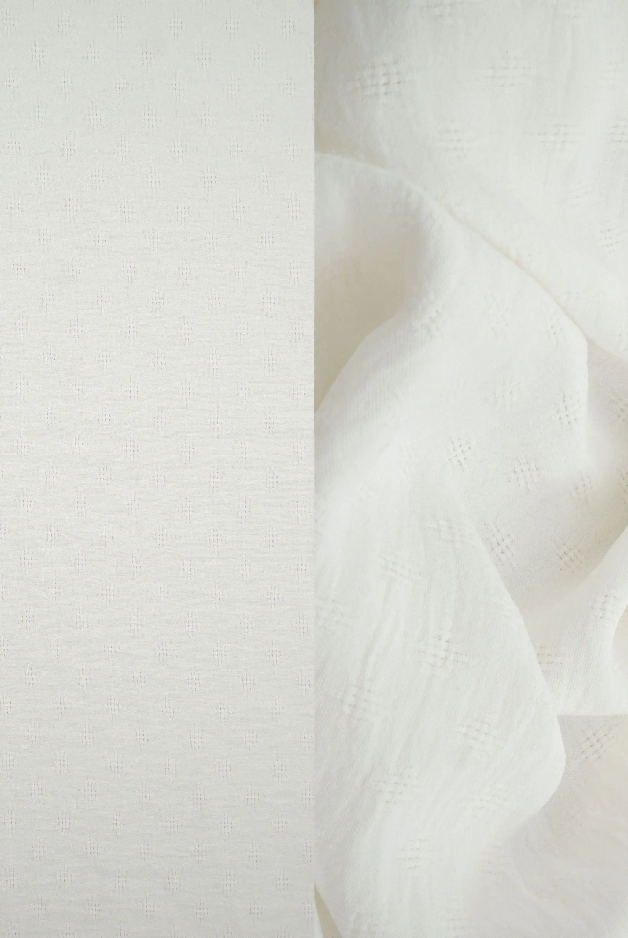 POP4496 IVORY ACTIVEWEAR BLOUSE BOTTOMS DRESS JACQUARD NO-PRINT NON STRETCH POLYESTER SOLID WOVEN