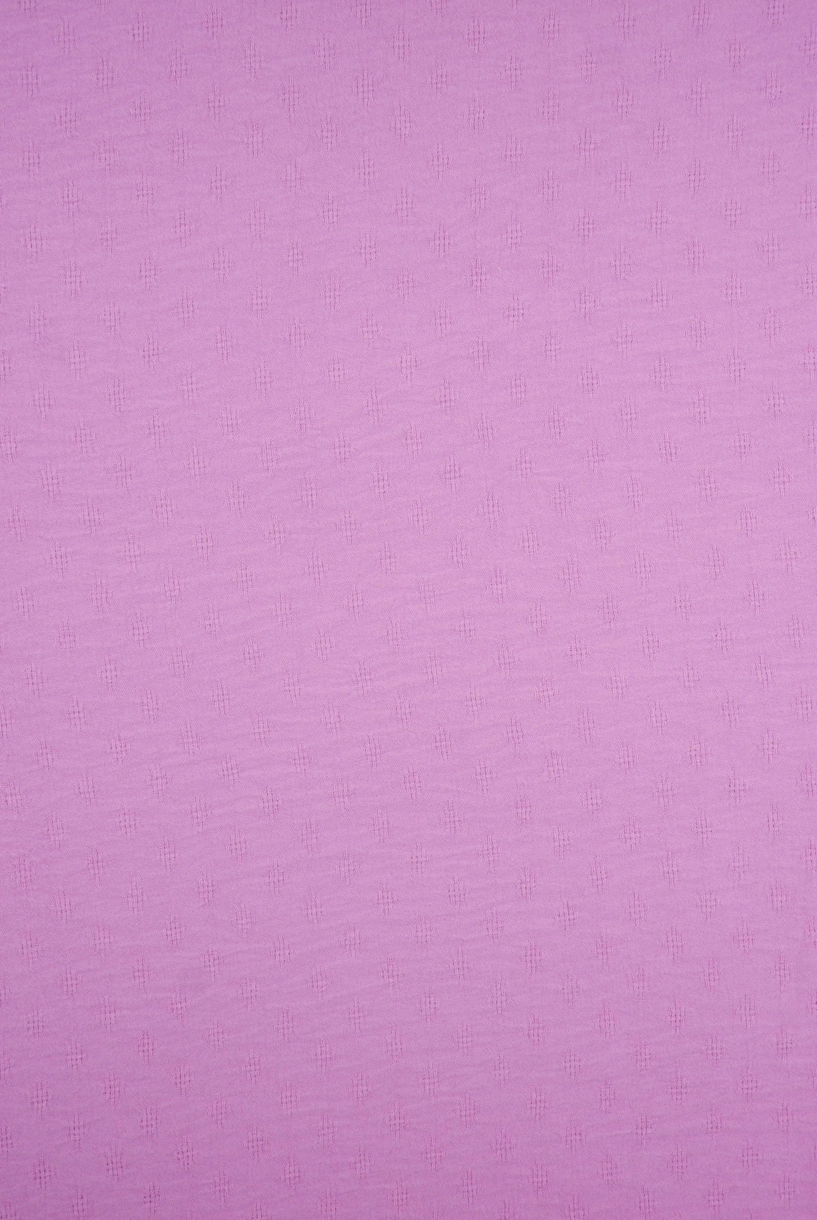 POP4496 LAVENDER ACTIVEWEAR BLOUSE BOTTOMS DRESS JACQUARD NO-PRINT NON STRETCH POLYESTER SOLID WOVEN