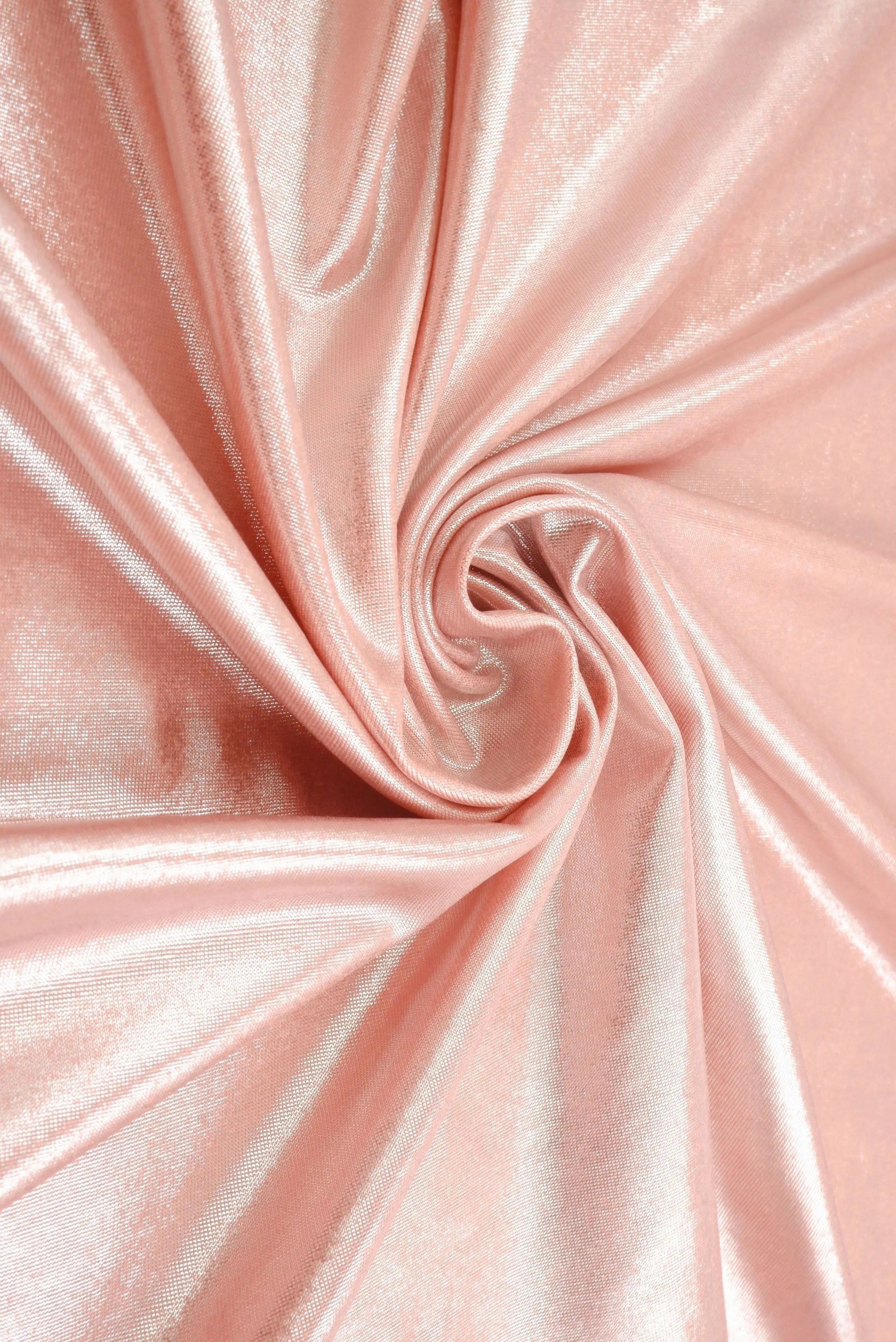 KNT4485 ROSE LT BODYSUIT BOTTOMS DRESS FDY FOIL KNIT NO-PRINT POLYESTER SOLID SPANDEX STRETCH