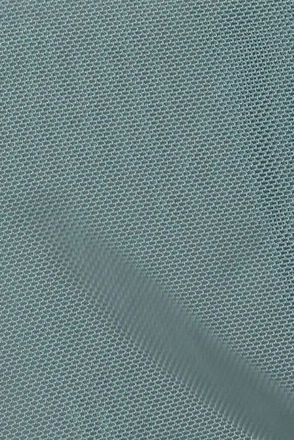 MESH-2000 SEAFOAM AQUA BLOUSE BODYSUIT CAMI FLOCKING GREEN LOUNGEWEAR MESH NO-PRINT POLYESTER SOLID SPANDEX STRETCH TOPS TUNICS