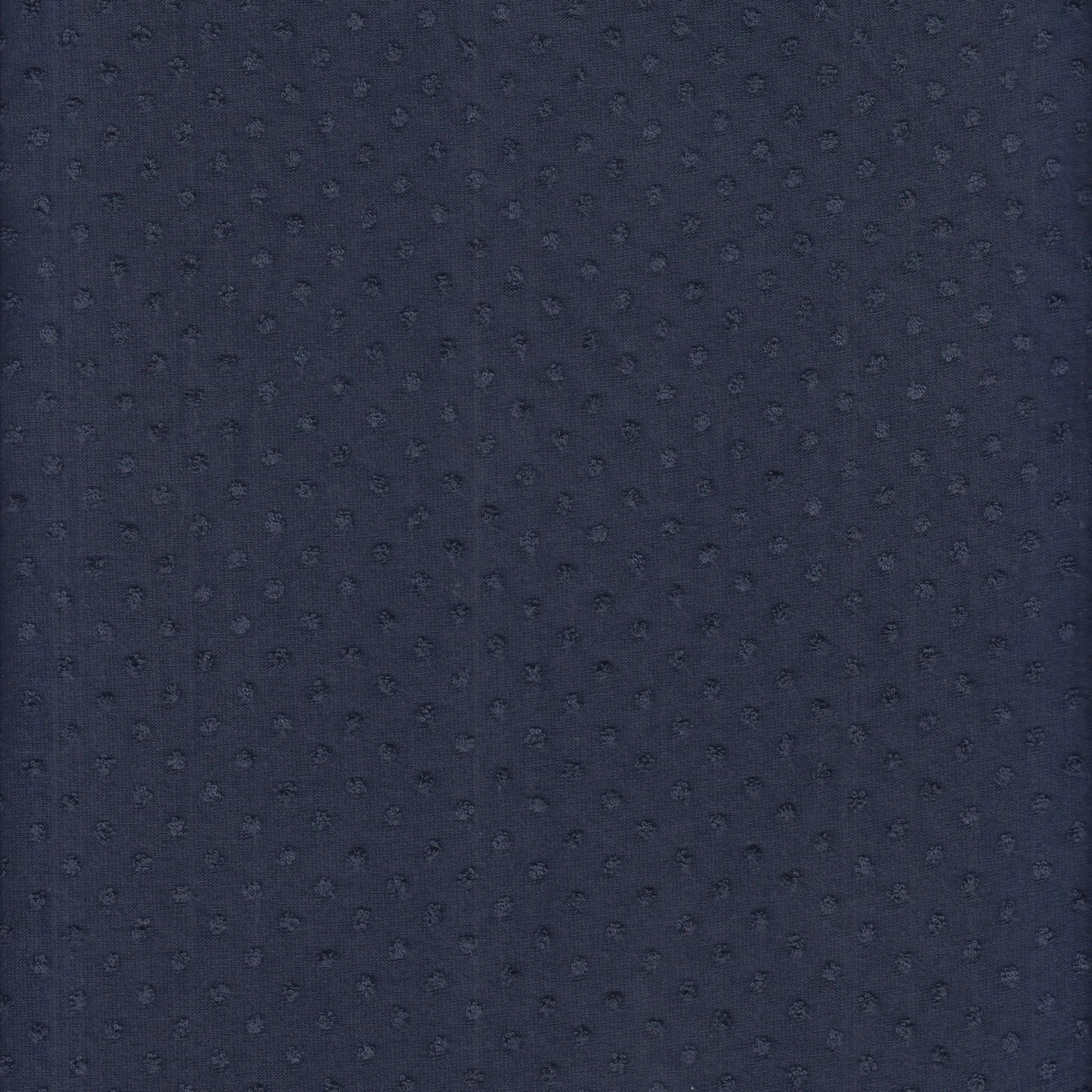 KNT4225 NAVY BLOUSE CAMI DRESS JACQUARD KNIT NO-PRINT PANTS POLYESTER RAYON SKIRTS SOLID STRETCH SWISS DOT TOPS TUNICS