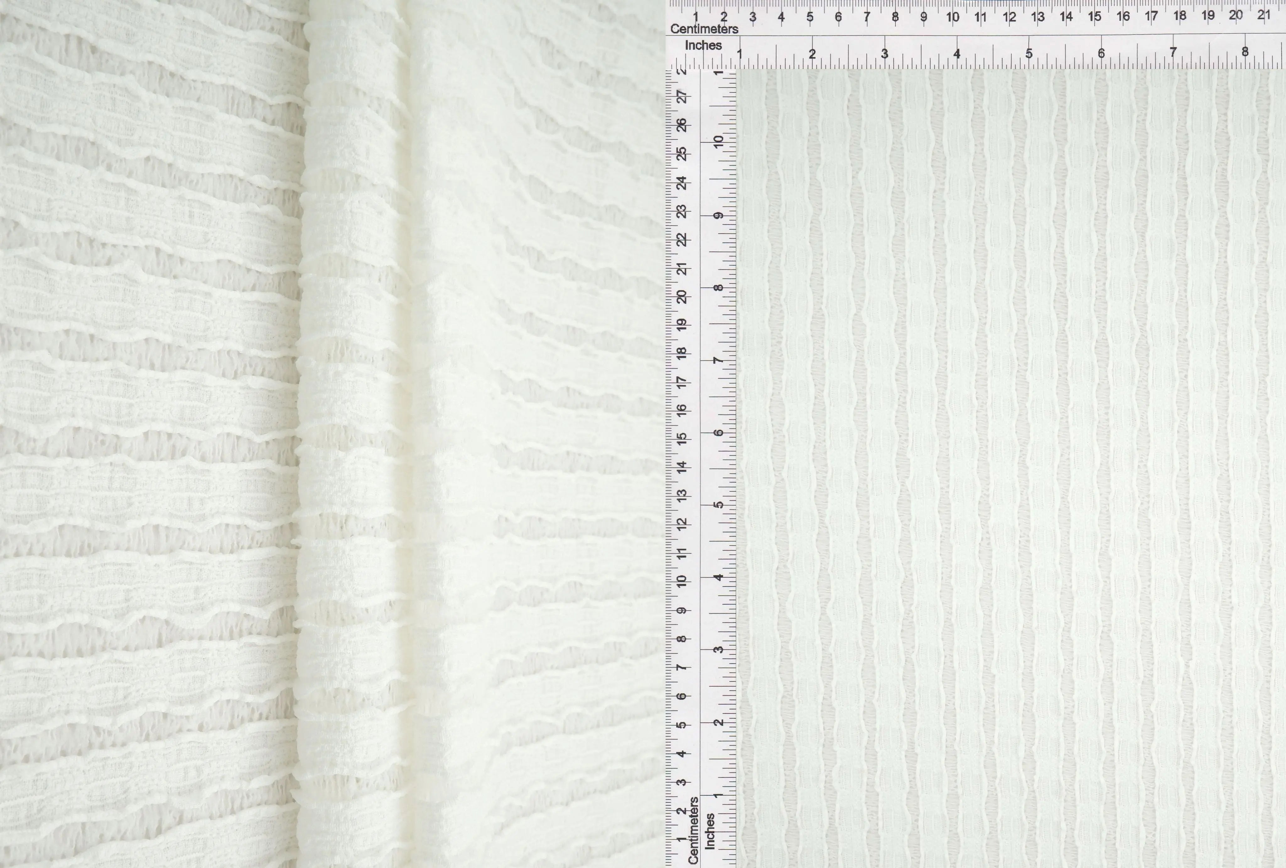 LACE4508 IVORY BLOUSE BODYSUIT BOTTOMS DRESS LACE PANTS POLYESTER SKIRTS SOLID SPANDEX STRIPE TOPS