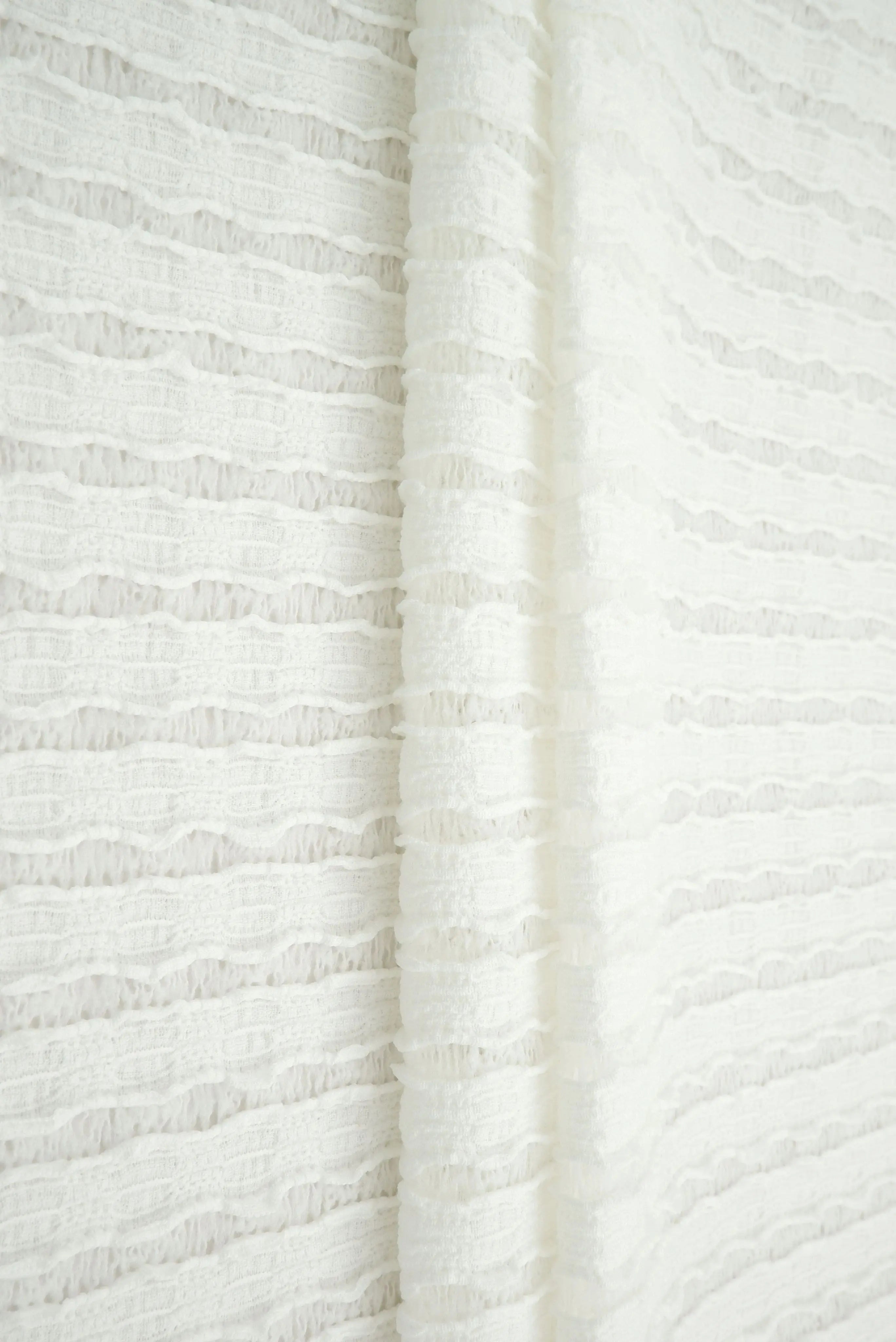 LACE4508 IVORY BLOUSE BODYSUIT BOTTOMS DRESS LACE PANTS POLYESTER SKIRTS SOLID SPANDEX STRIPE TOPS