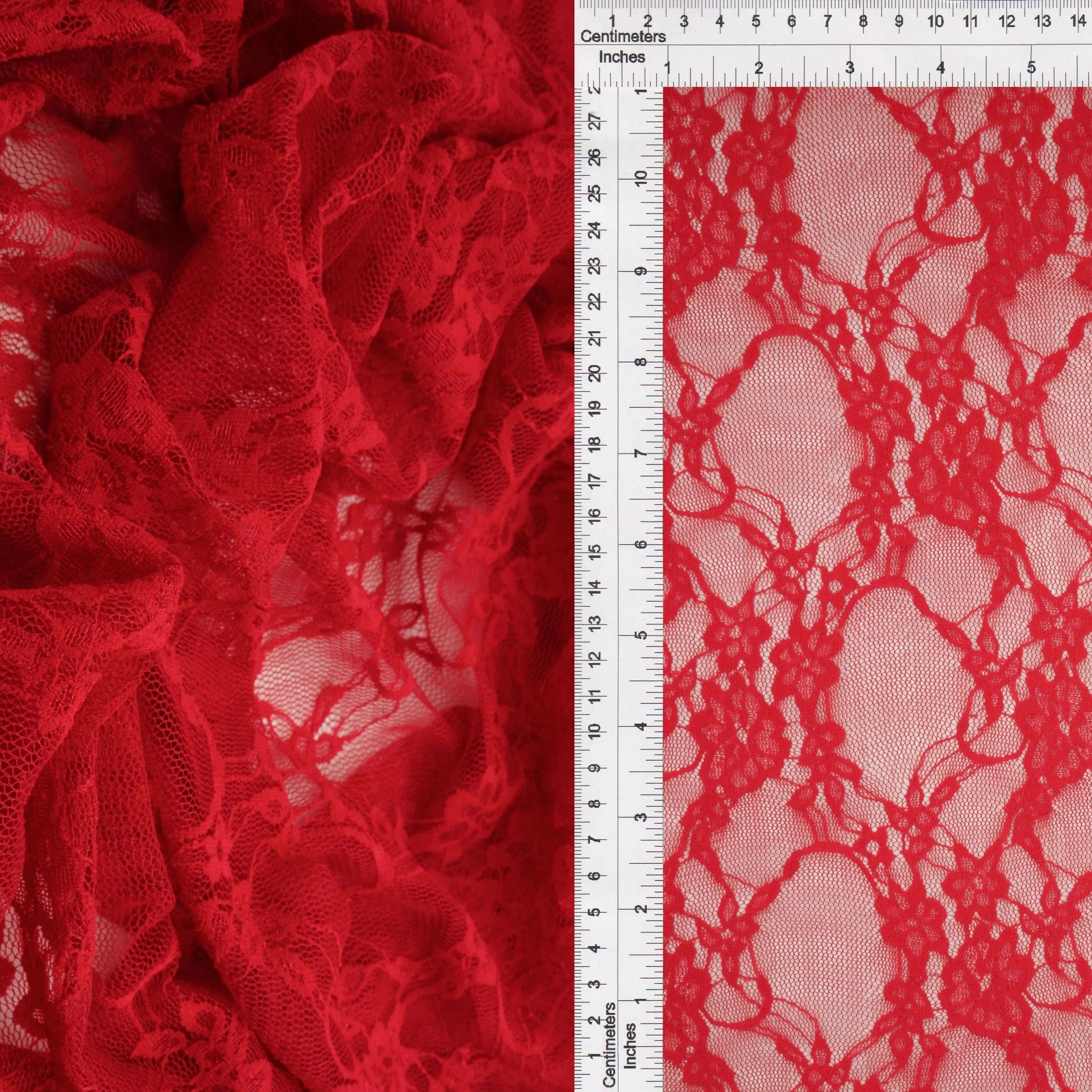 LACE-1483 RED BLOUSE BOTTOMS CAMI DRESS FLORAL LACE LOUNGEWEAR NYLON RED SKIRTS SOLID SPANDEX TOPS