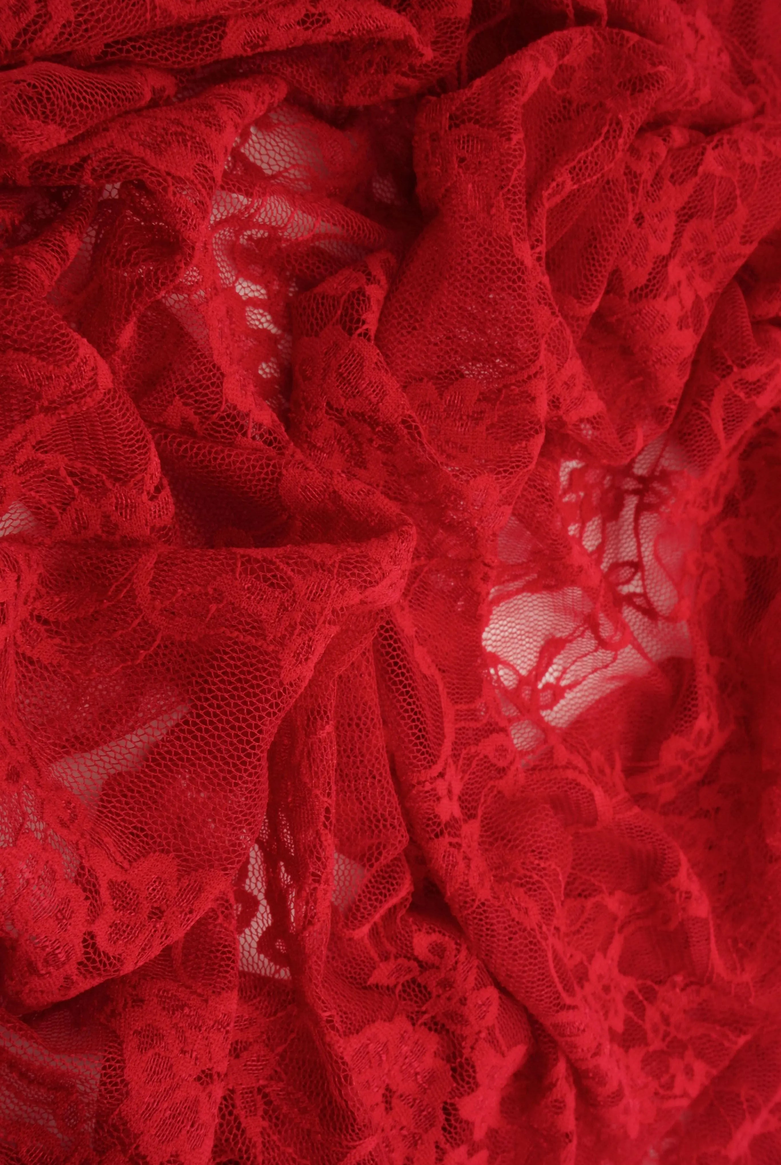 LACE-1483 RED BLOUSE BOTTOMS CAMI DRESS FLORAL LACE LOUNGEWEAR NYLON RED SKIRTS SOLID SPANDEX TOPS