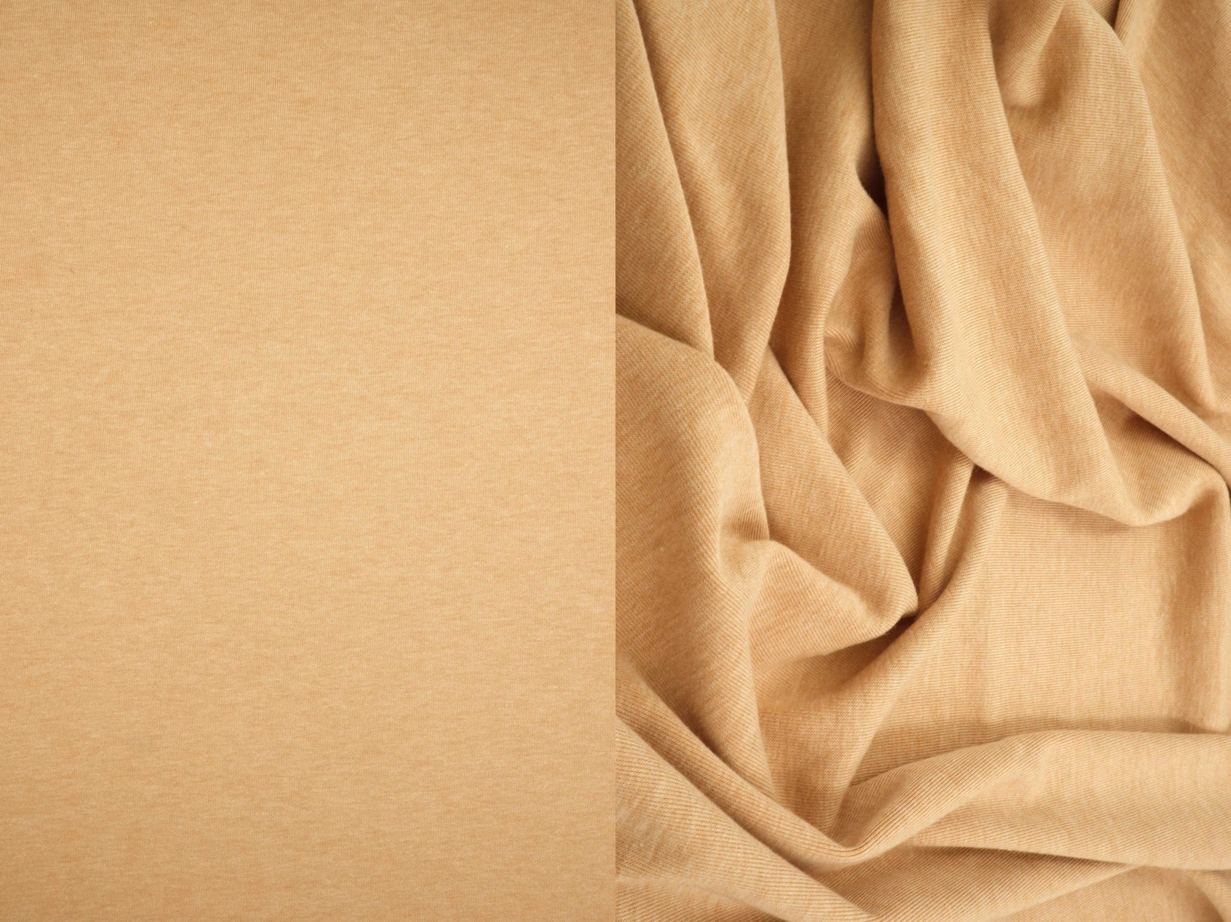 KNT4522 TAN BLOUSE BOTTOMS CAMI DRESS KNIT MODAL NO-PRINT OUTERWEAR PANTS POLYESTER RAYON SKIRTS SOLID SPANDEX STRETCH TOPS TUNICS