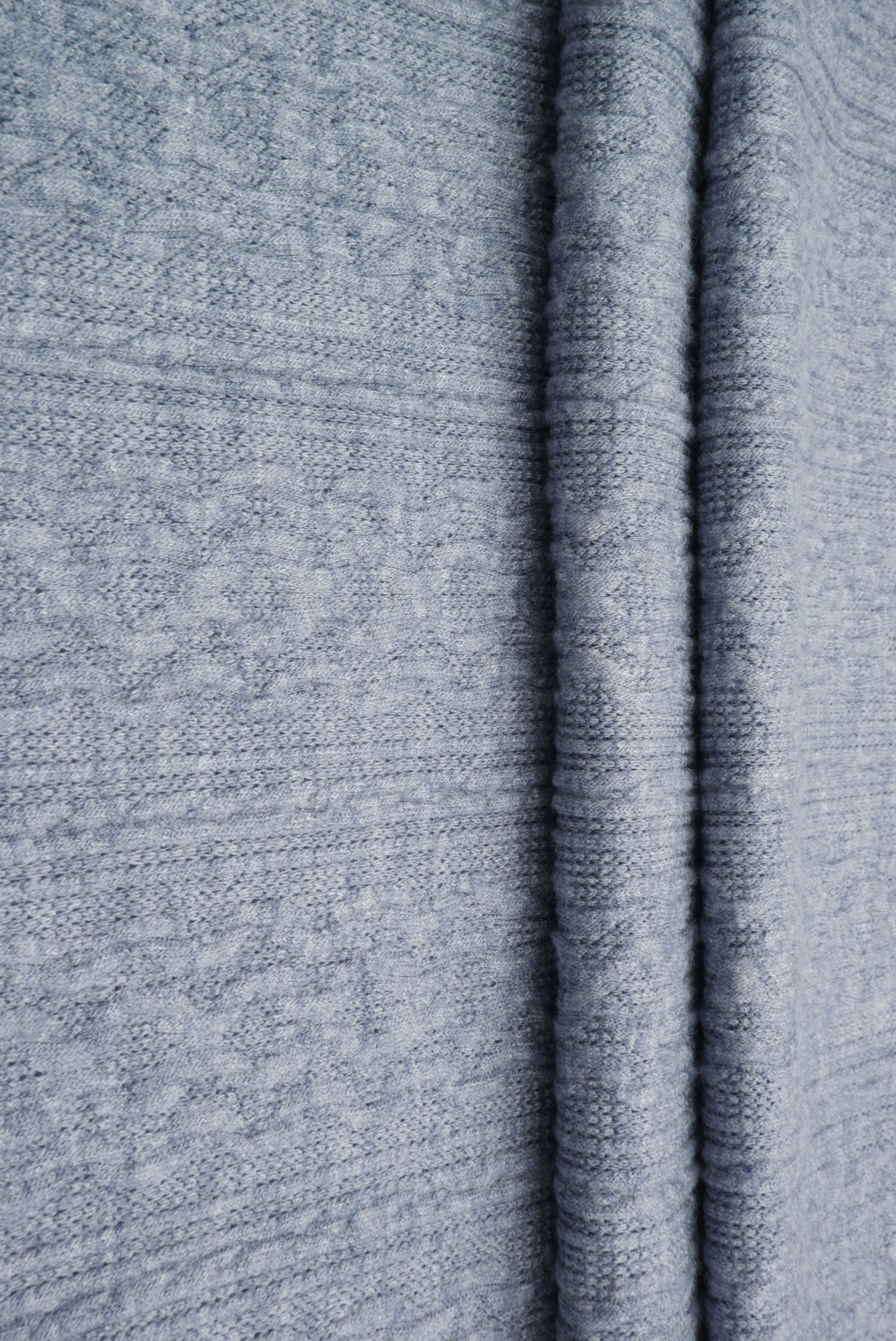 Two-Tone Braid Jacquard Knit - JACQ-4528 - Fabric Selection WS