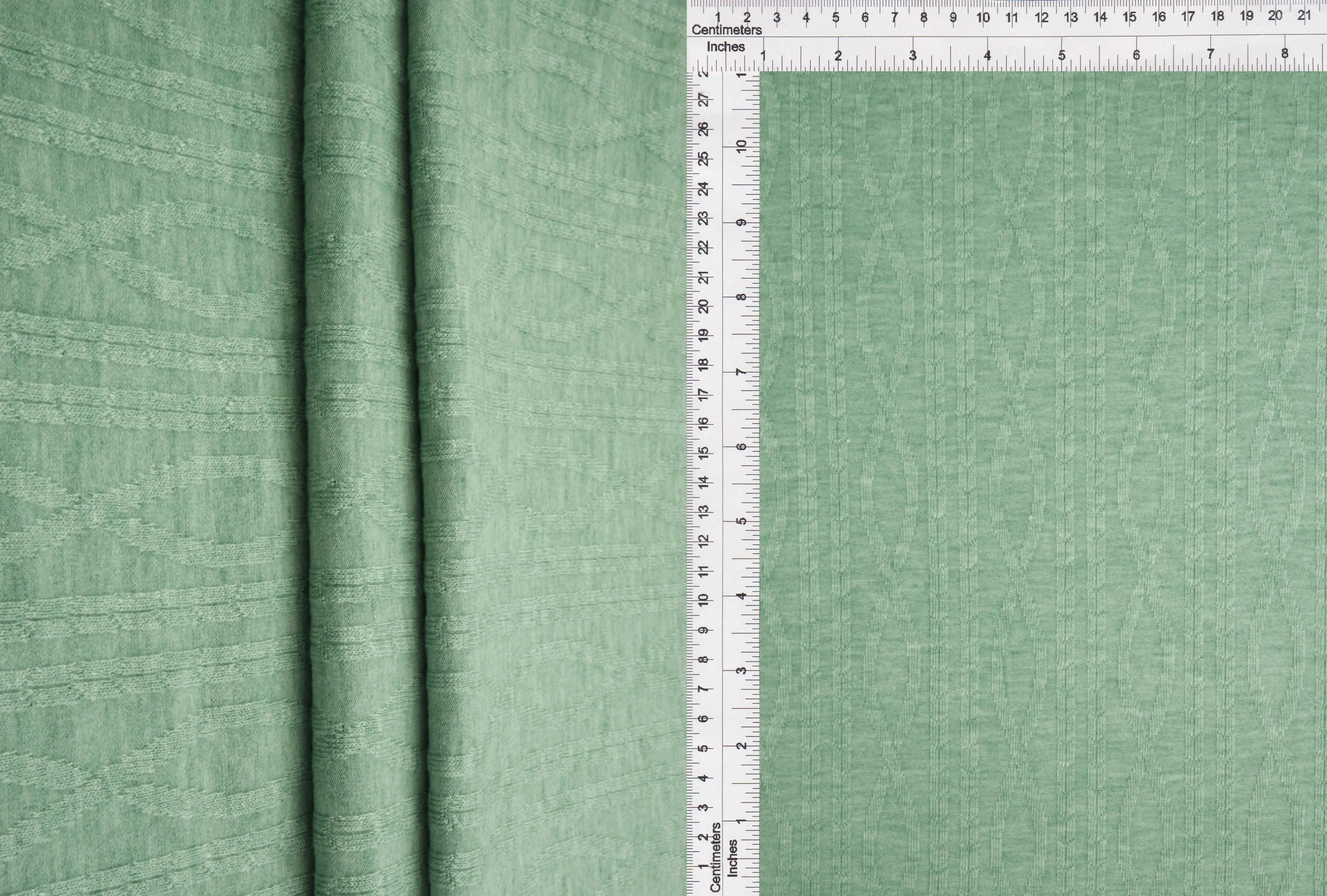 JACQ-4529 SAGE BOTTOMS DRESS GEOMETRIC JACQUARD KNIT LIVERPOOL NYLON OUTERWEAR PANTS POLYESTER RAYON SKIRTS SOLID SPANDEX STRETCH SWEATER TOPS
