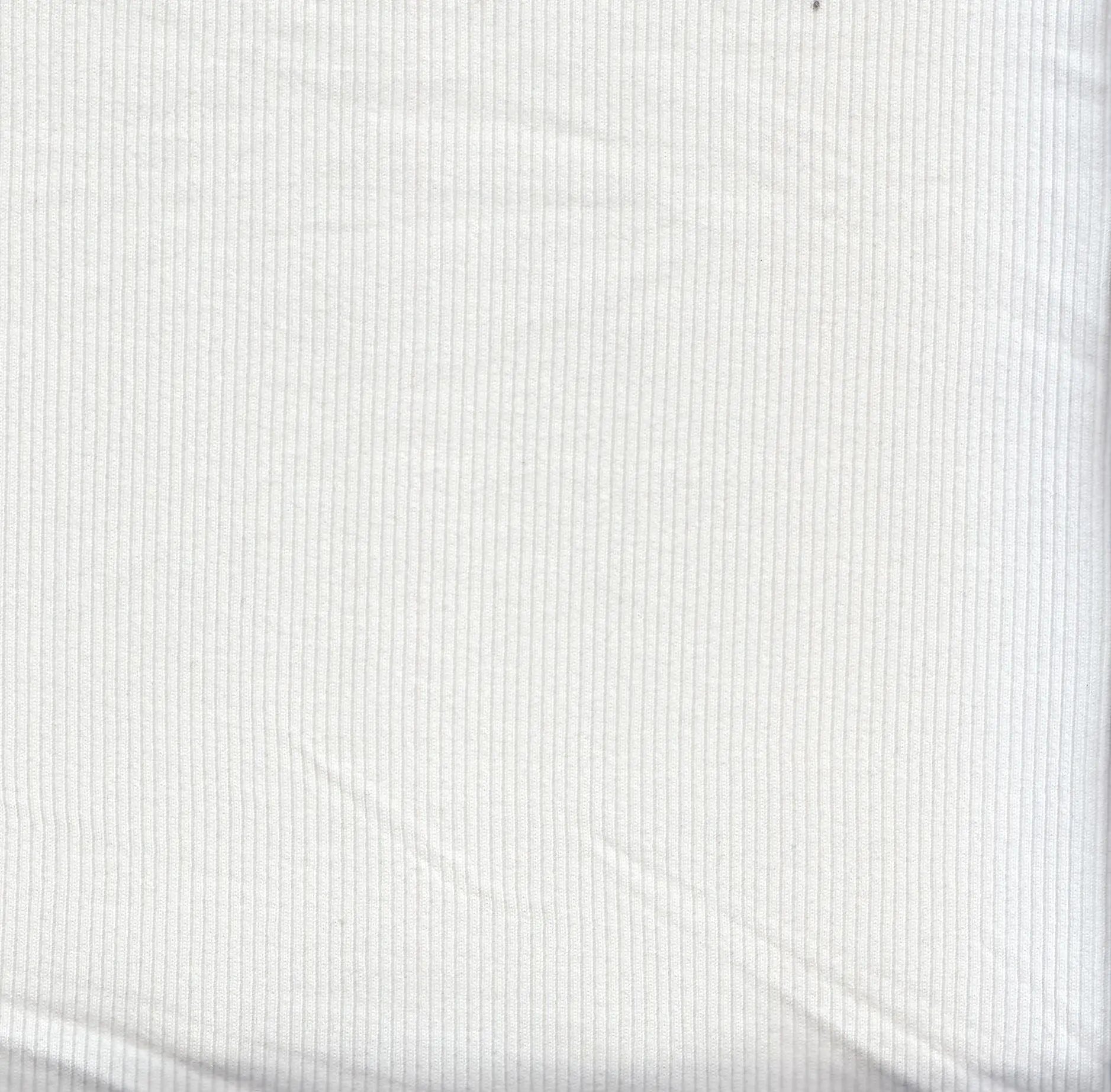 KNT4532 IVORY ACTIVEWEAR BLOUSE BOTTOMS CAMI DRESS KNIT LOUNGEWEAR NO-PRINT OUTERWEAR PANTS POLYESTER RIBBED 2X2 SKIRTS SOLID SPANDEX STRETCH TOPS TUNICS