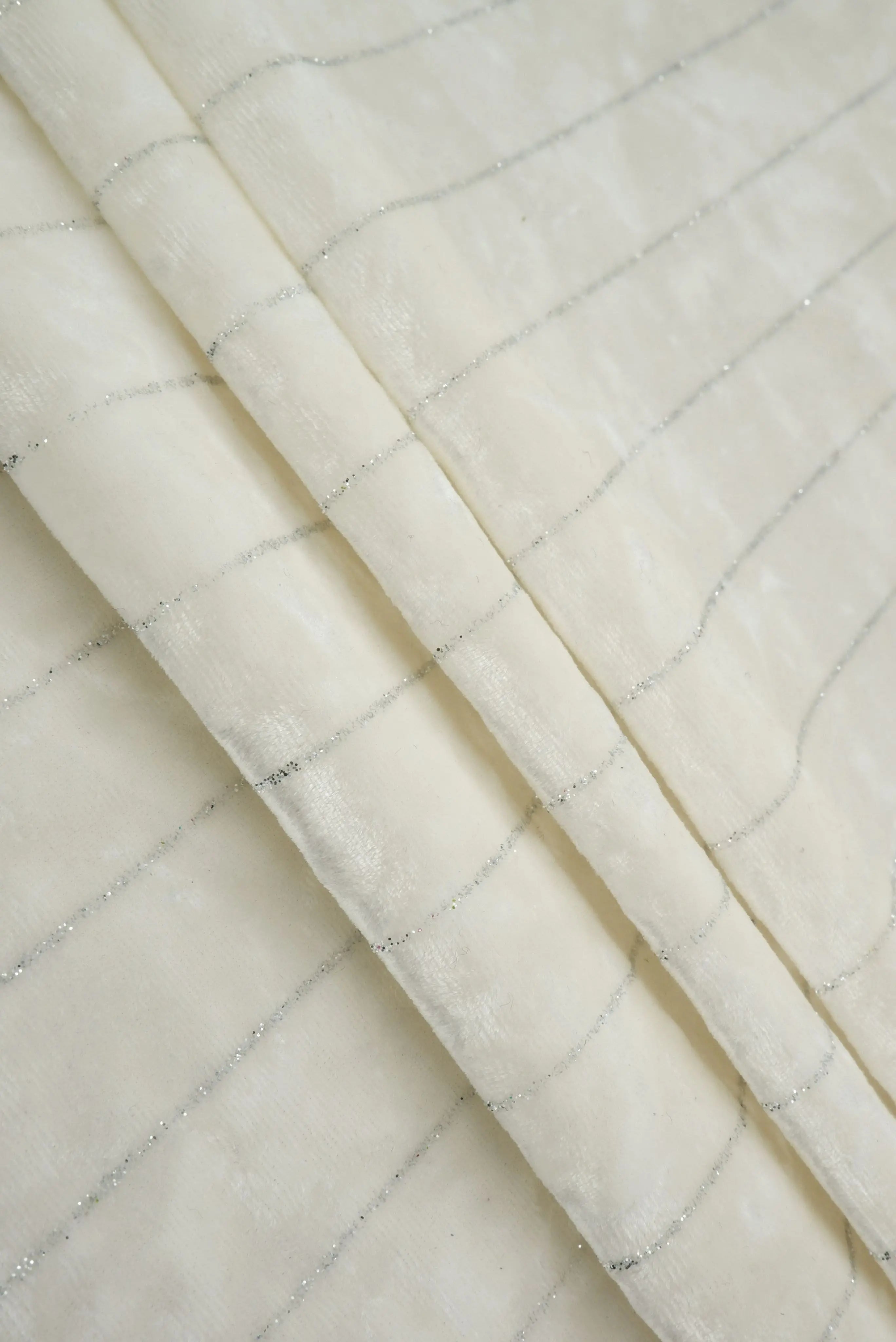 KNT4551 IVORY BOTTOMS DRESS ELASTIC GLITTER KNIT OUTERWEAR PANTS POLYESTER SKIRTS SOLID STRETCH STRIPE TOPS TUNICS VELVET