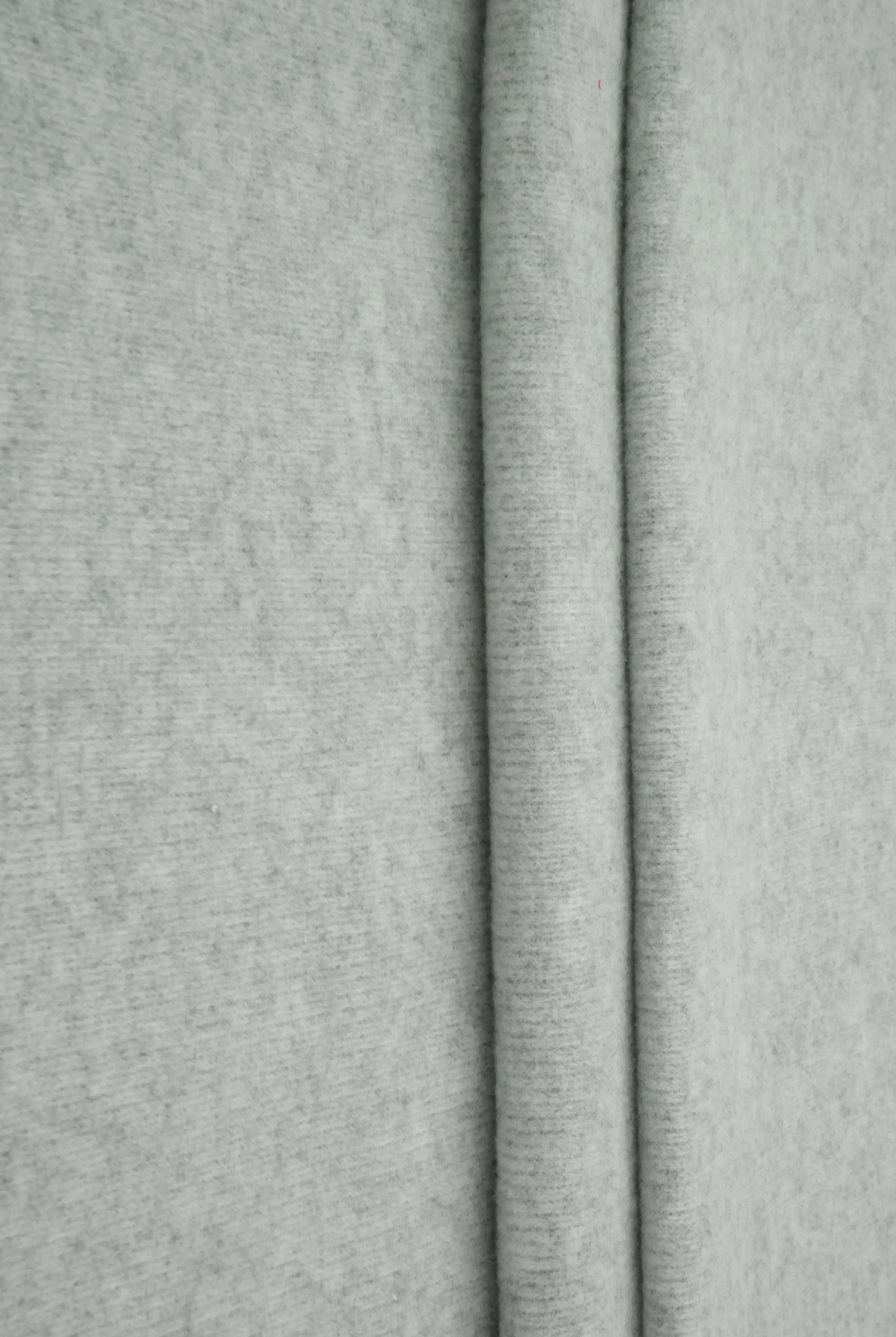 KNT4554 H.GREY BOTTOMS DRESS FLEECE KNIT NO-PRINT OUTERWEAR PANTS POLYESTER RAYON RIBBED 1X1 SKIRTS SPANDEX STRETCH SWEATER SWEATSHIRT TOPS TUNICS